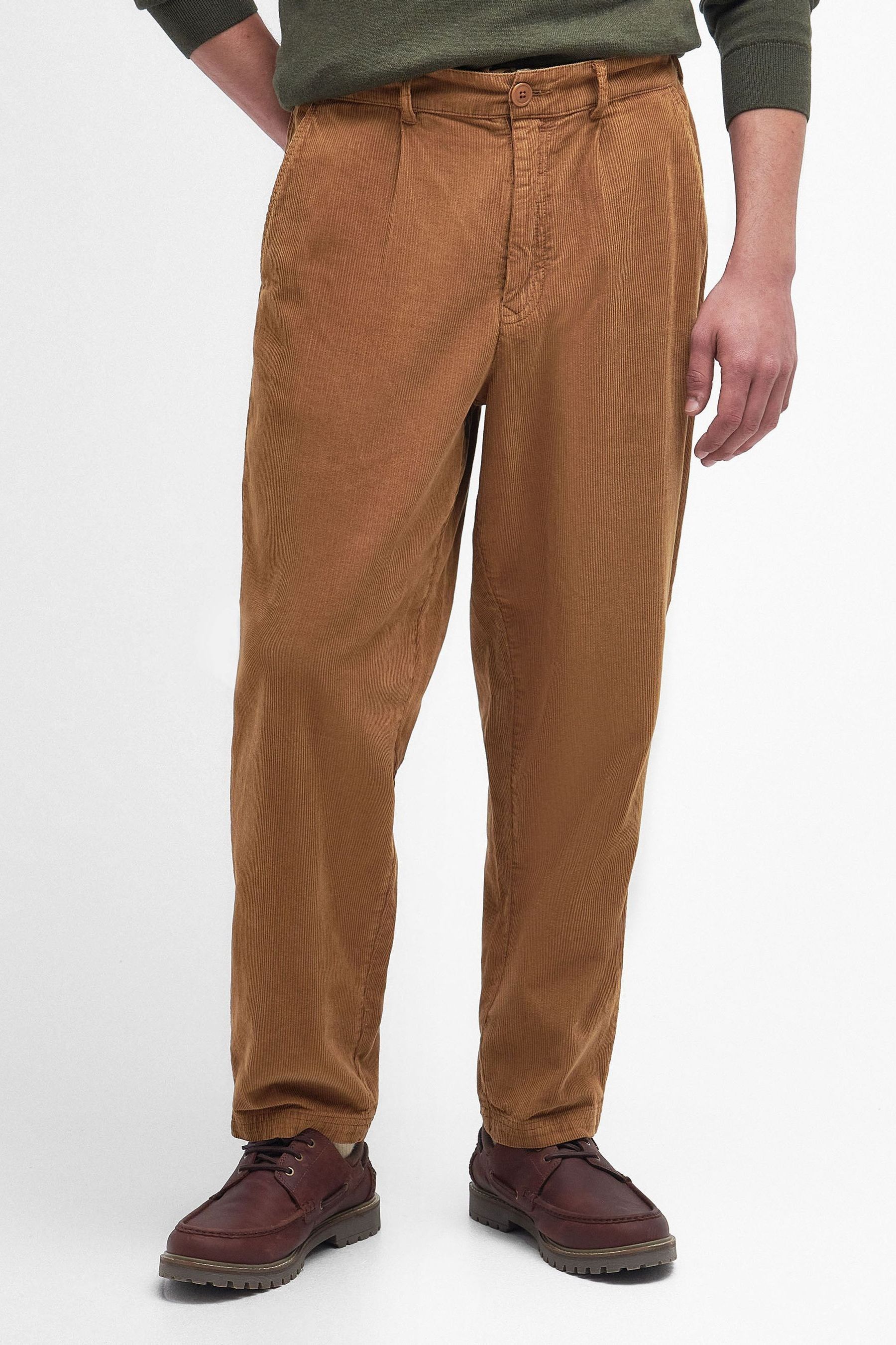 Barbour Gold Spedwell Cord Trousers