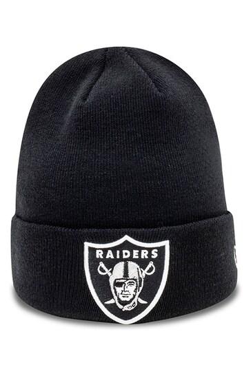 New Era® Las Vegas Raiders Essential Black Cuff Beanie Hat