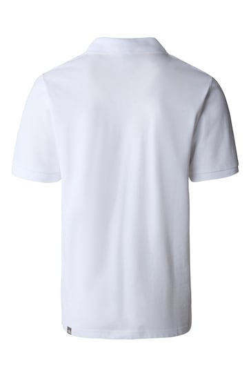 The North Face White Pique Polo Shirt