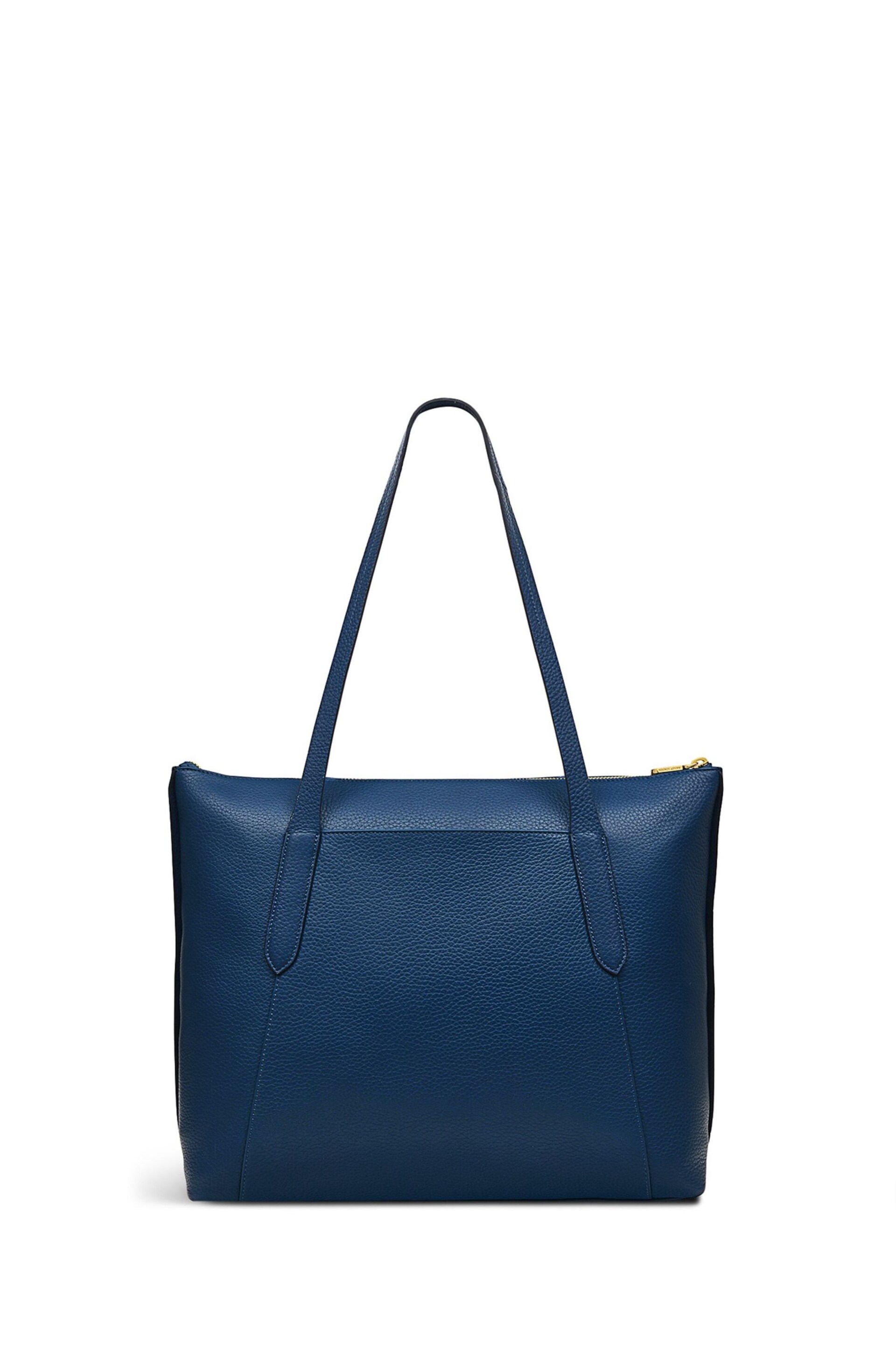 Radley London Large Blue Wood Street 2.0 Ziptop Tote Bag - Image 1 of 3