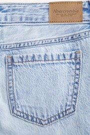 Abercrombie & Fitch Blue Low Rise Baggy Wide Leg Denim Jeans - Image 4 of 5