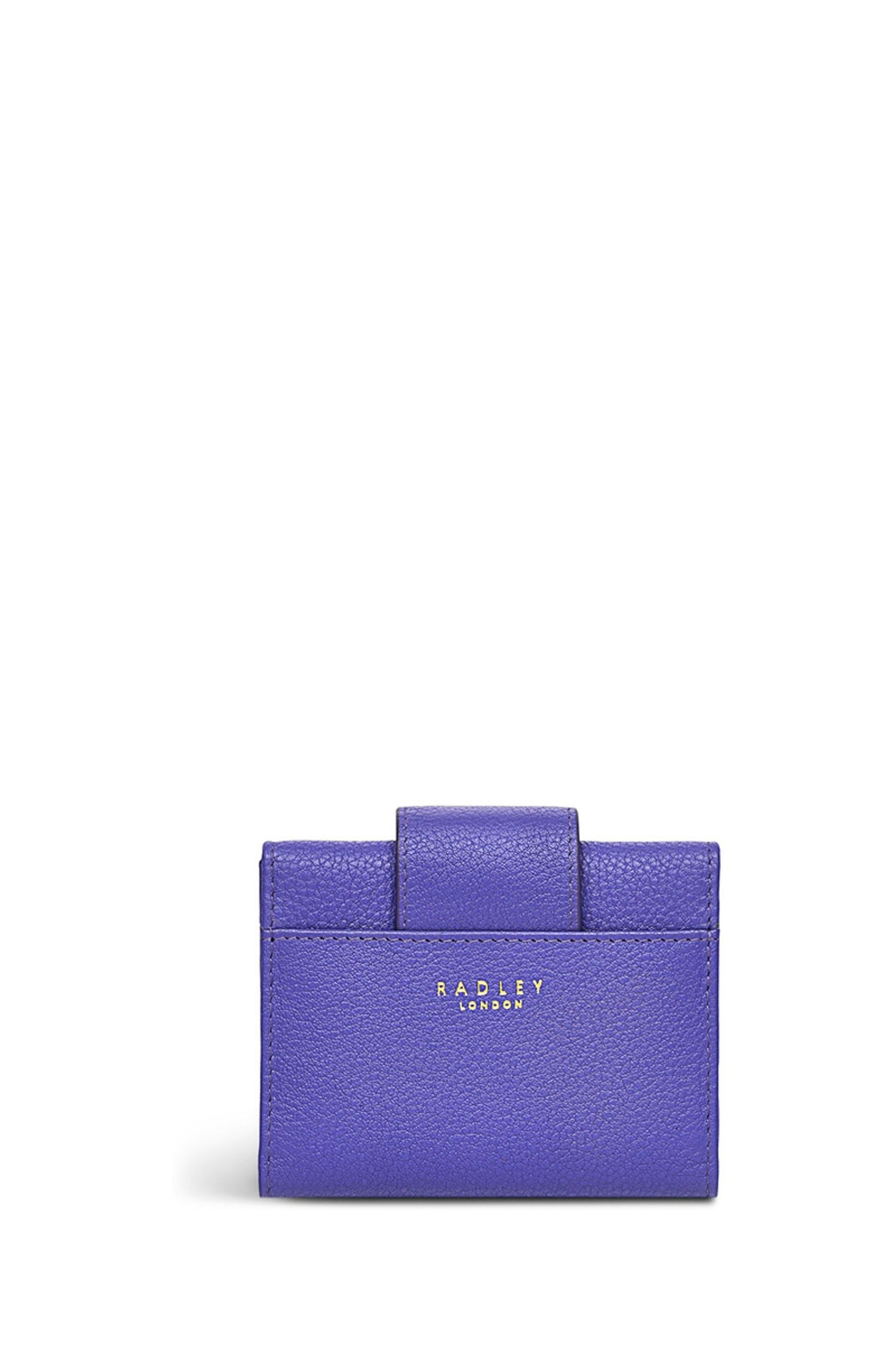 Radley London Small Purple Mill Road Trifold Purse - Image 2 of 4