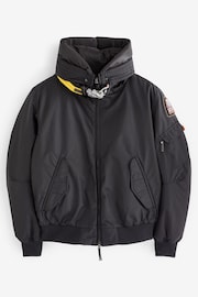 Parajumpers Gobi Hooded Bomber Black Jacket - Image 1 of 3