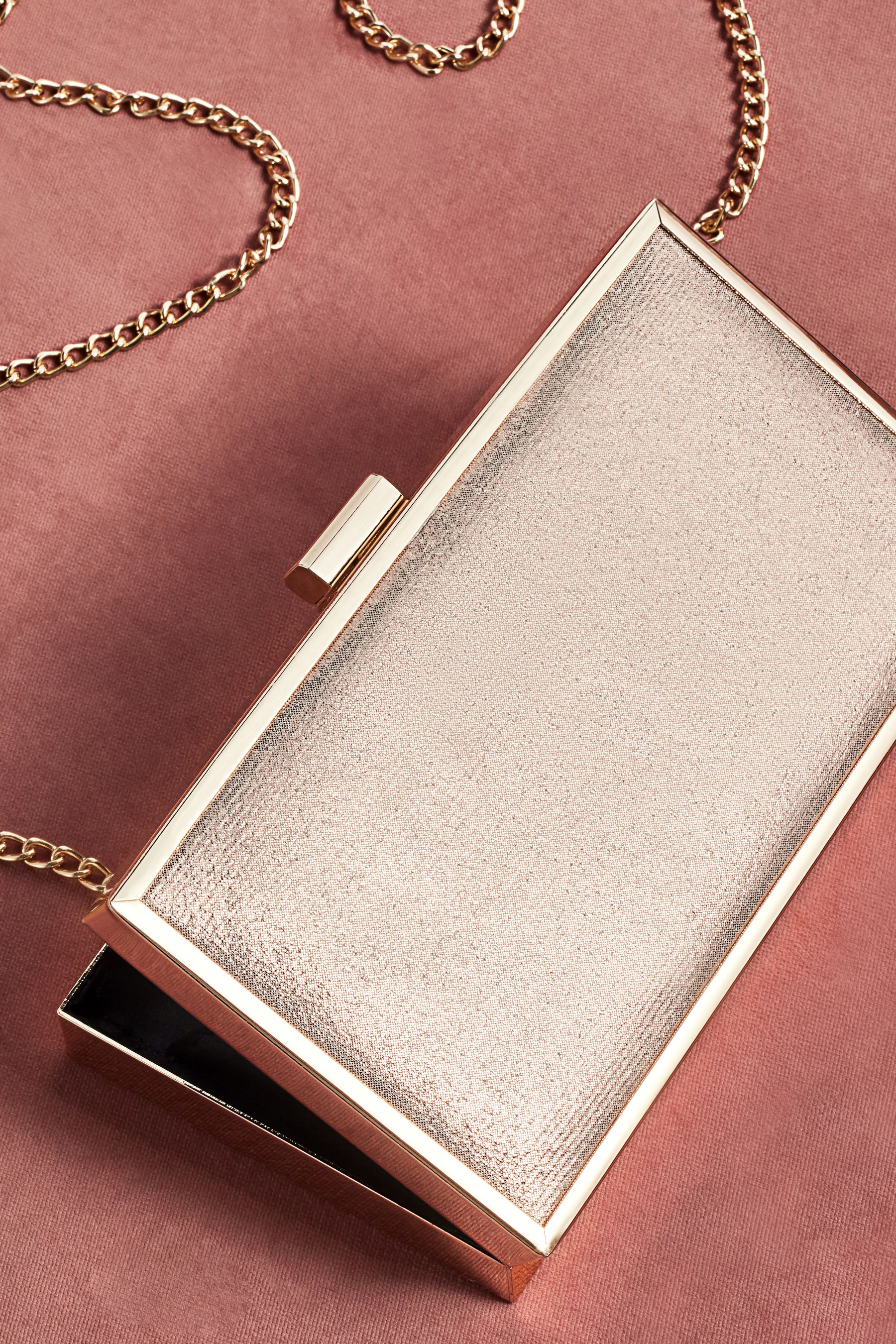 Buy Multicolour Ombre Heatseal Diamante Body Clutch Bag from Next Luxembourg
