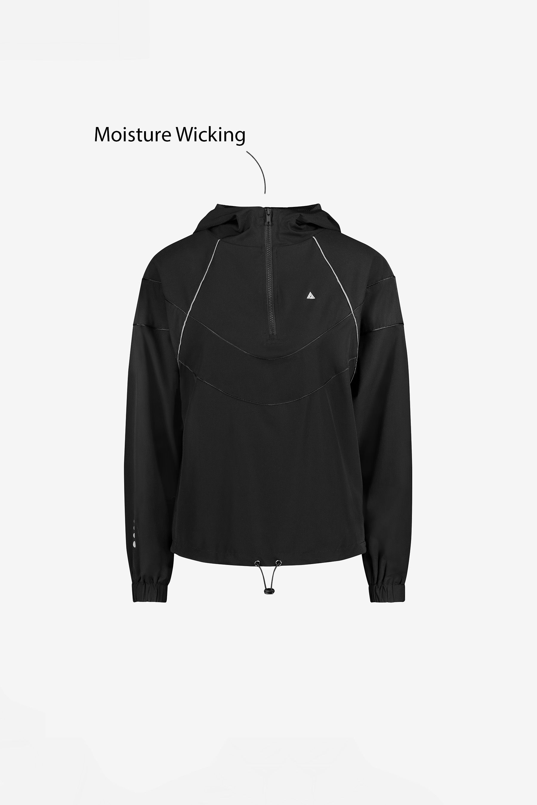 Buy Black Next Active Sports Running Overhead Jacket from Next Belgium