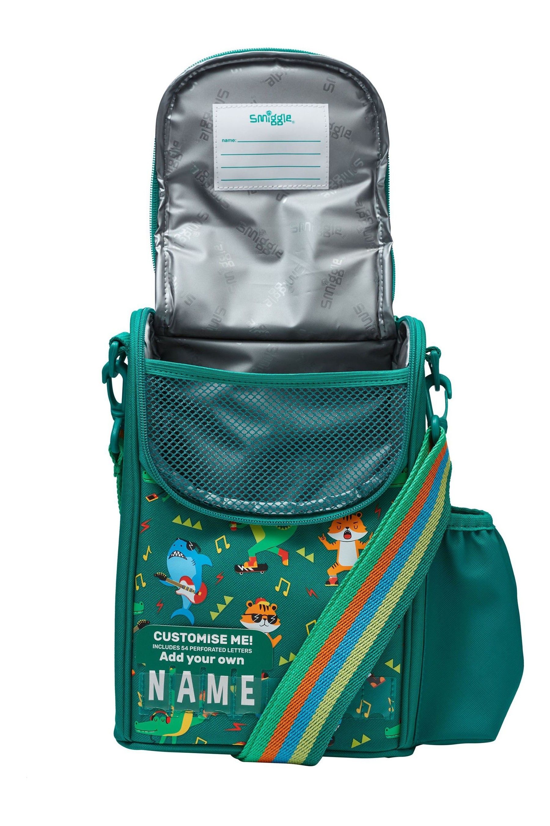 Smiggle lunch bag with strap outlet