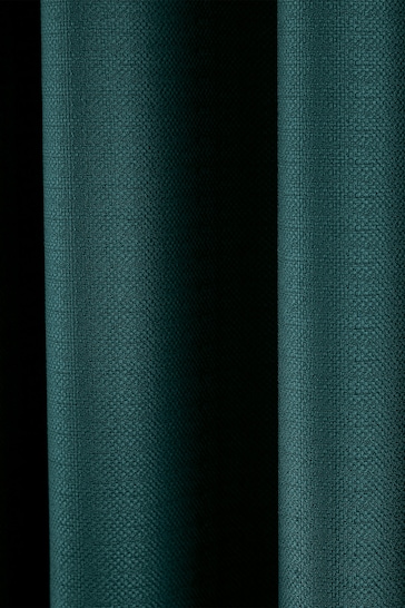 Helena Springfield Teal Green Eden Lined Eyelet Curtains
