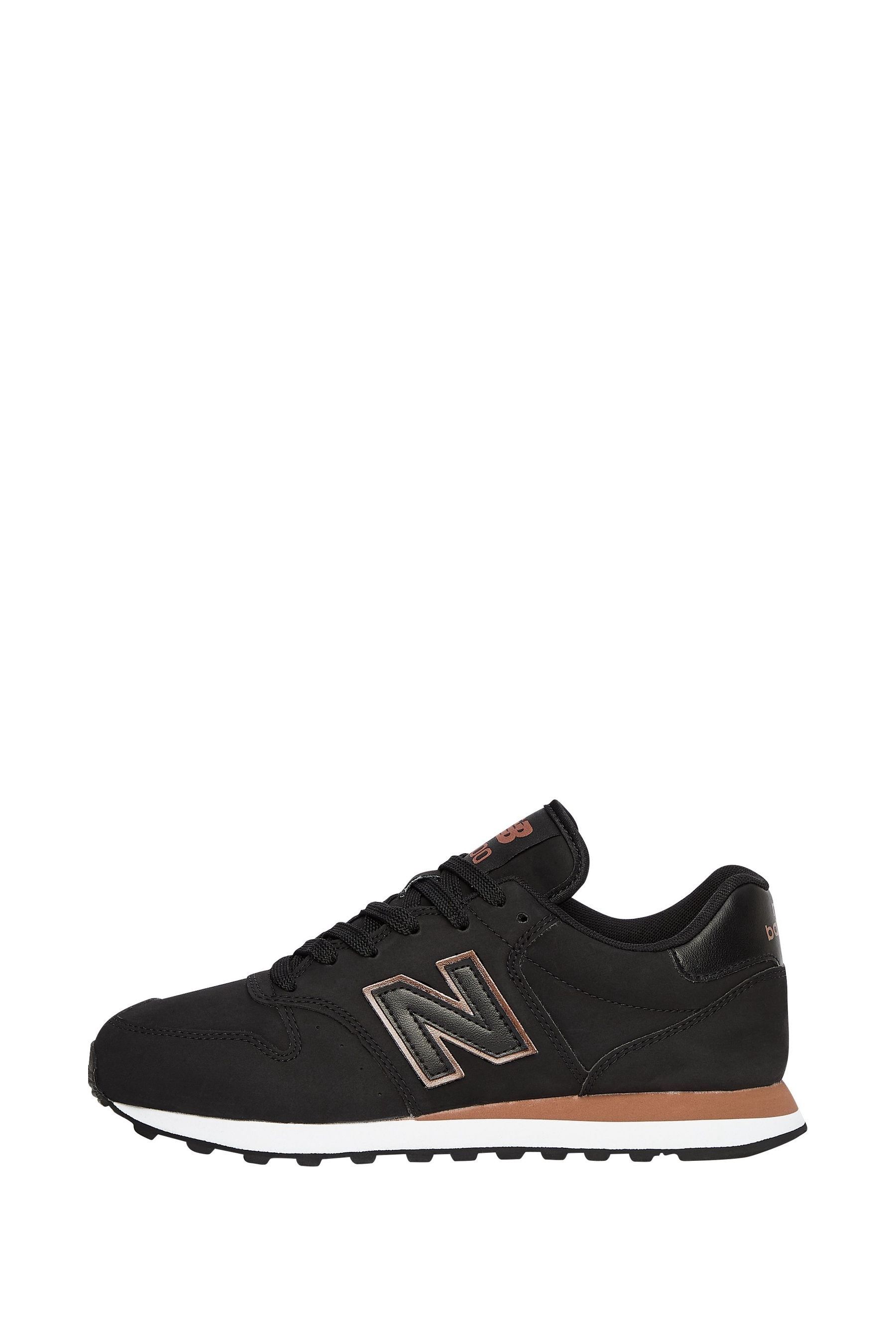 New Balance Black 500 Trainers