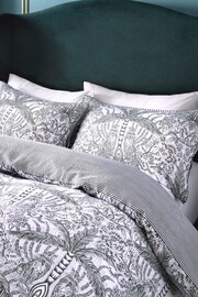 Clarke & Clarke Olive Green 200 Thread Count 100% Cotton Leopardo Duvet Cover Set - Image 1 of 4