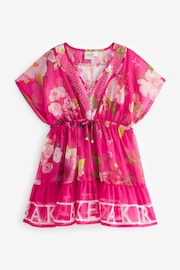 Baker by Ted Baker Floral Kaftan - Image 4 of 7