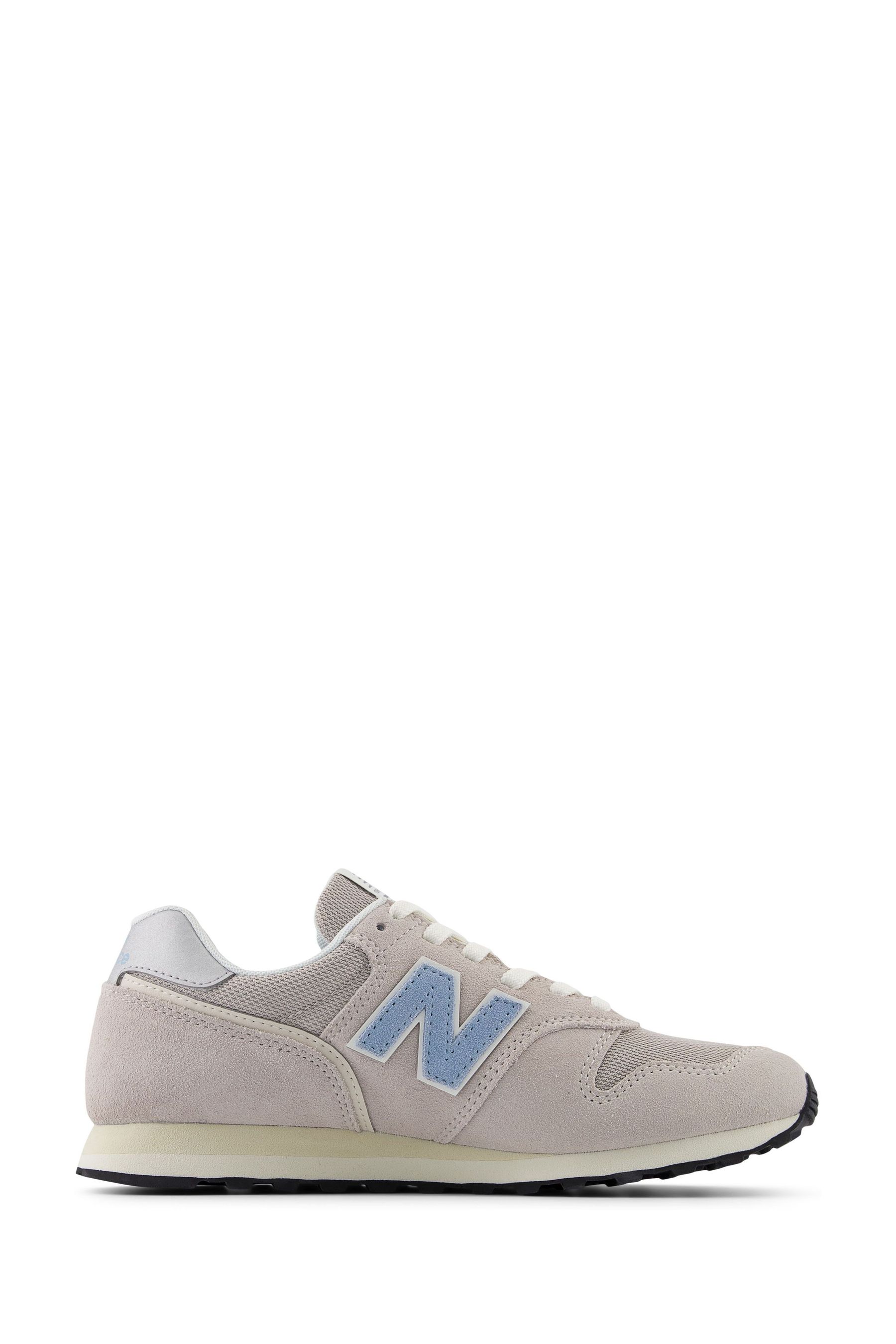 New balance grey and pink trainers online