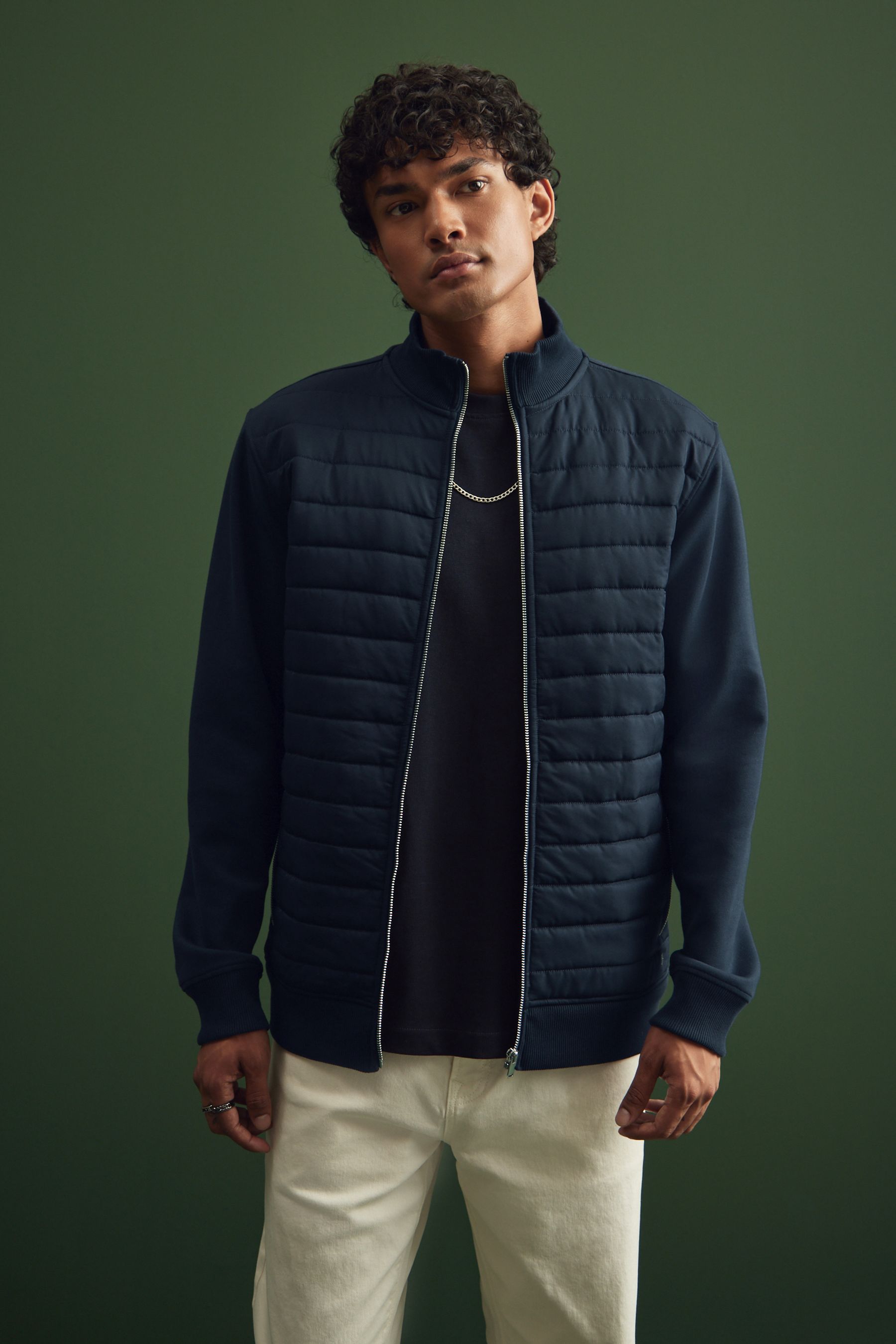 Next navy jacket deals