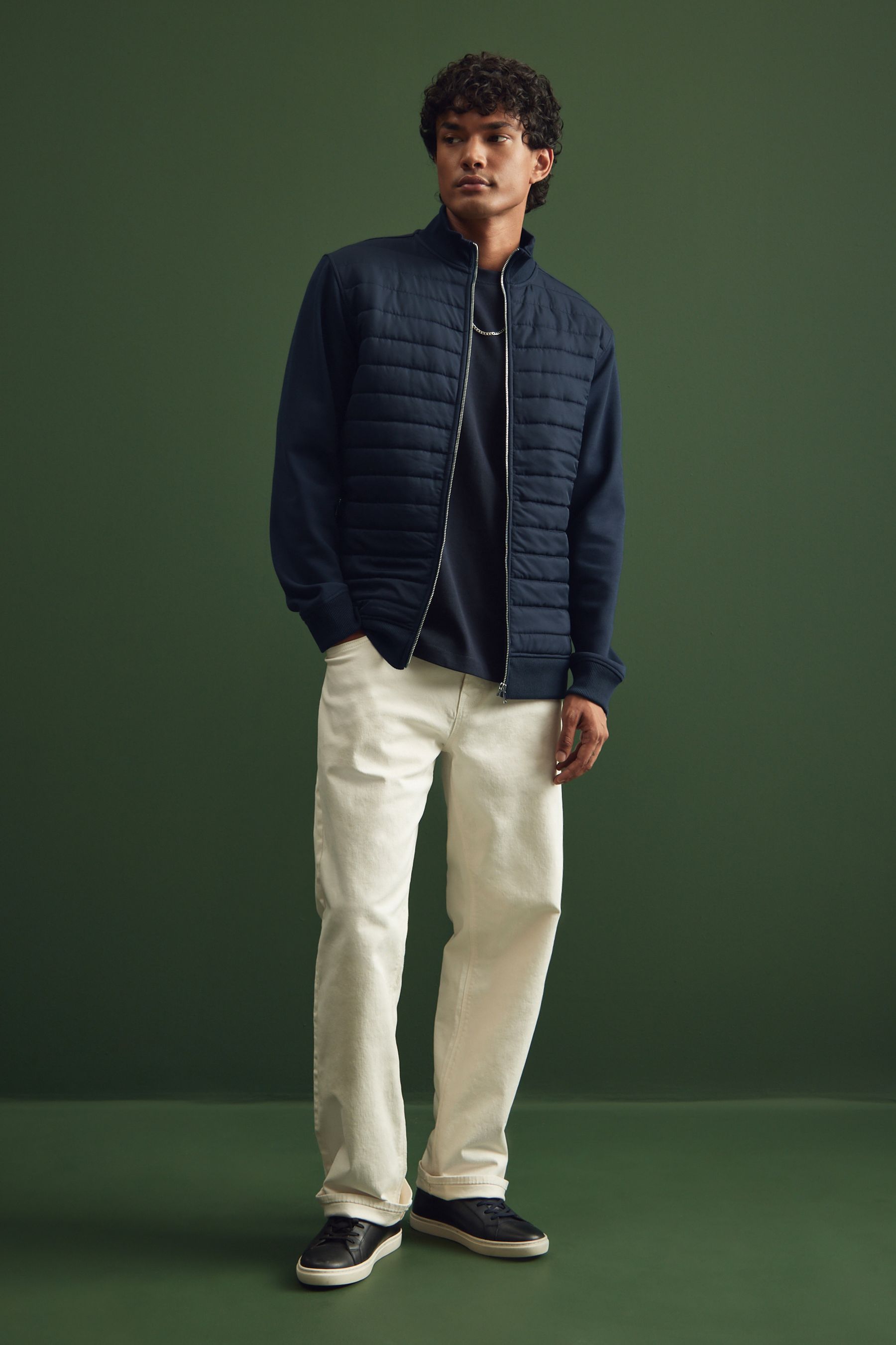 Next navy jacket best sale