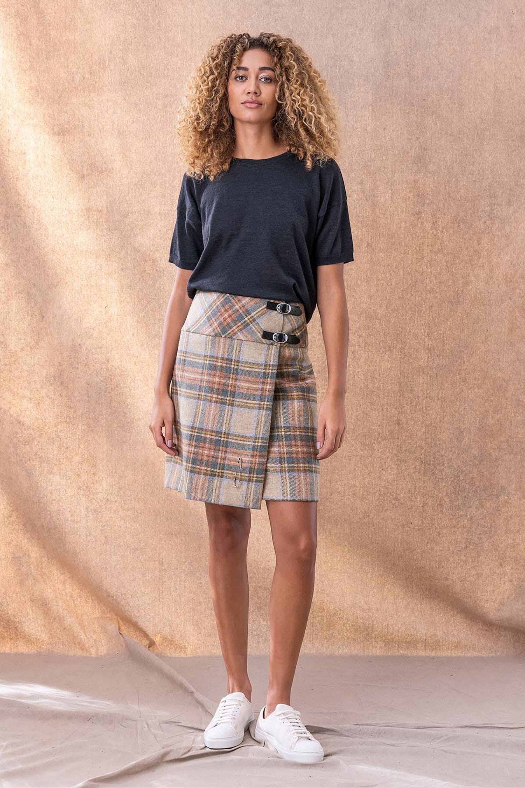 Buy Celtic Co. Natural The Celt Kilt Skirt from Next Luxembourg