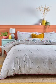 Bright Pom Pom Easter Bunny with Ric Rac Trim Duvet Cover and Pillowcase Set - Image 3 of 9