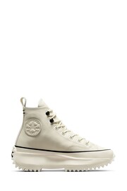 Converse Cream Leather Run Star Hike Trainers - Image 2 of 10