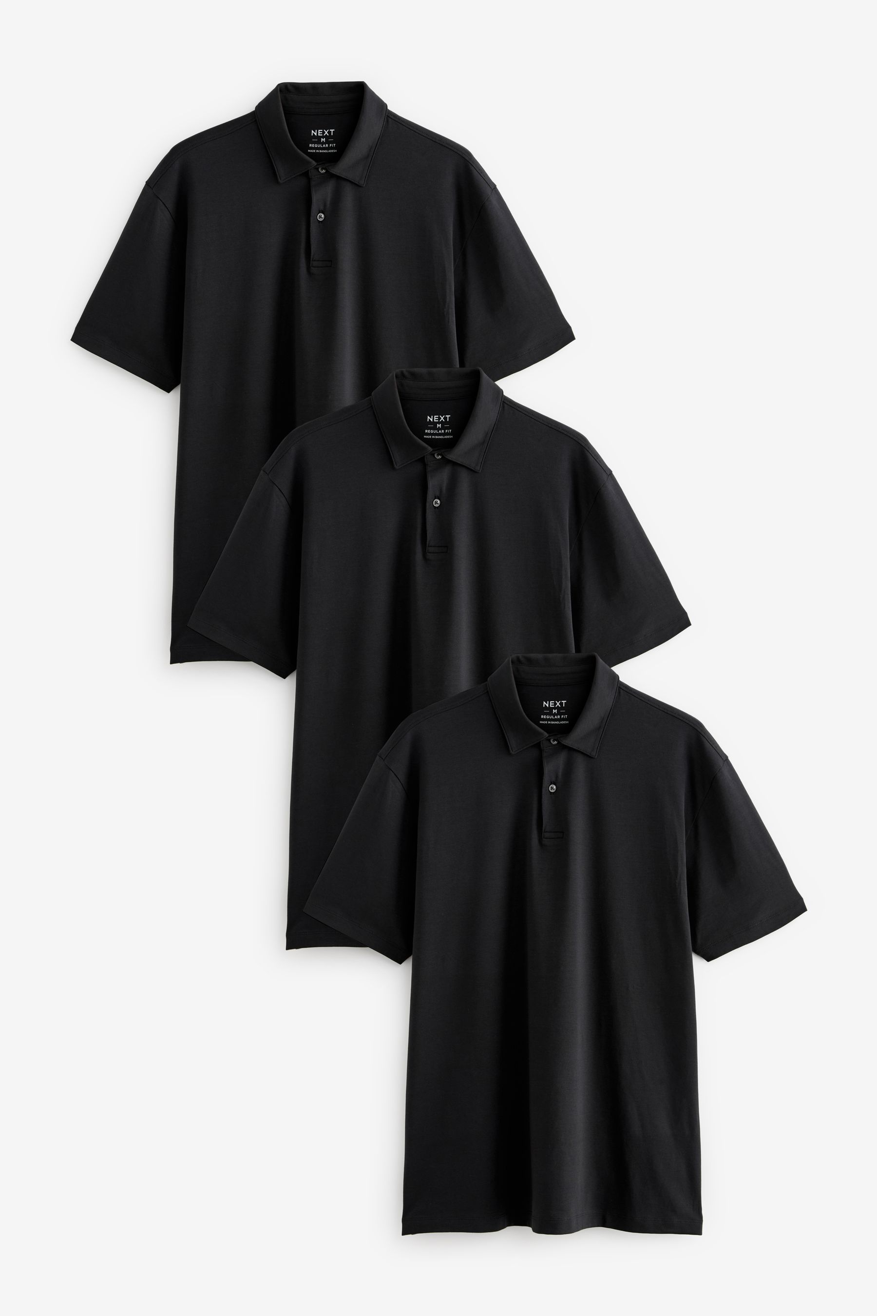 Uniqlo black polo shirt outlet