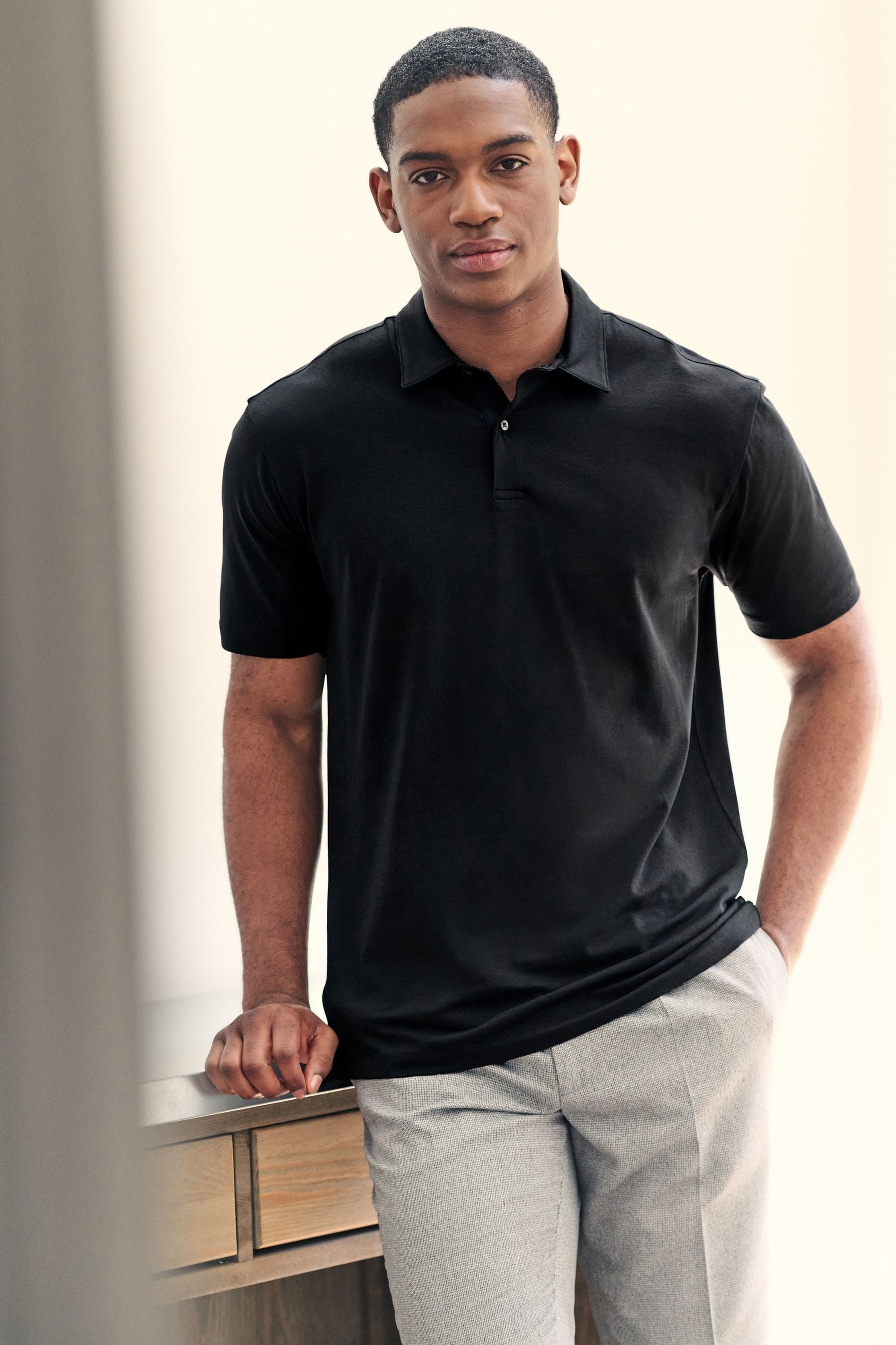3 pack black polo shirts shop