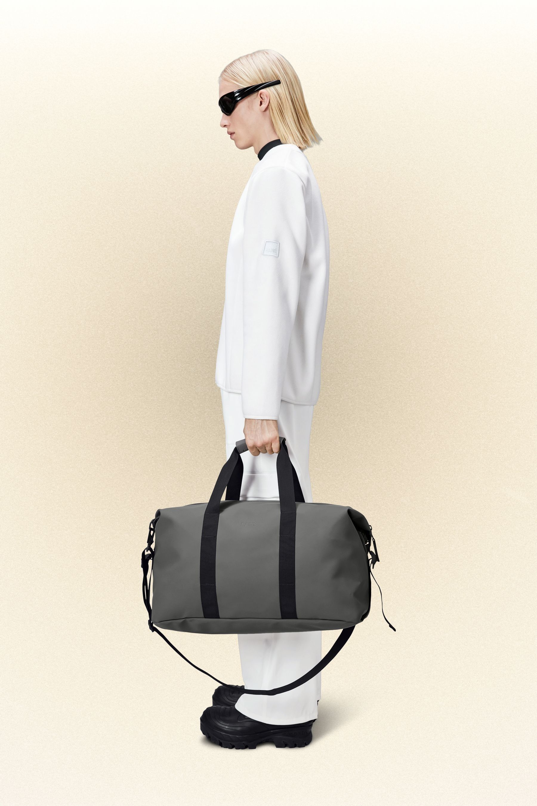 Rains weekend bag stone new arrivals