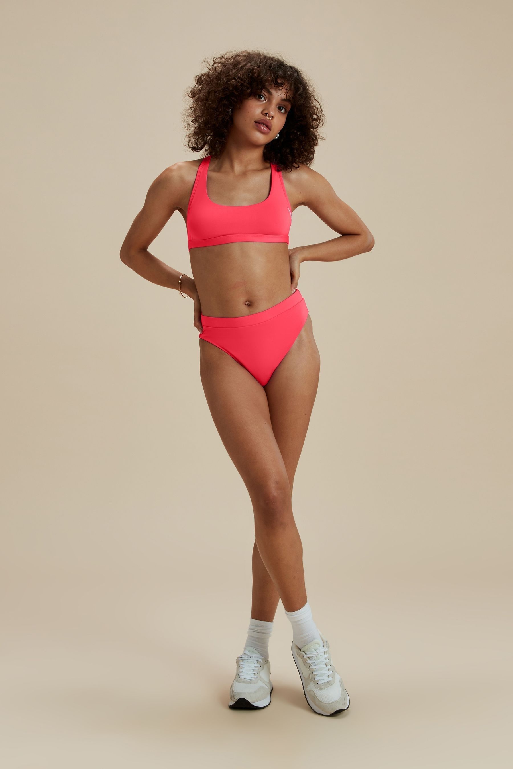 Speedo high cheap waisted bikini