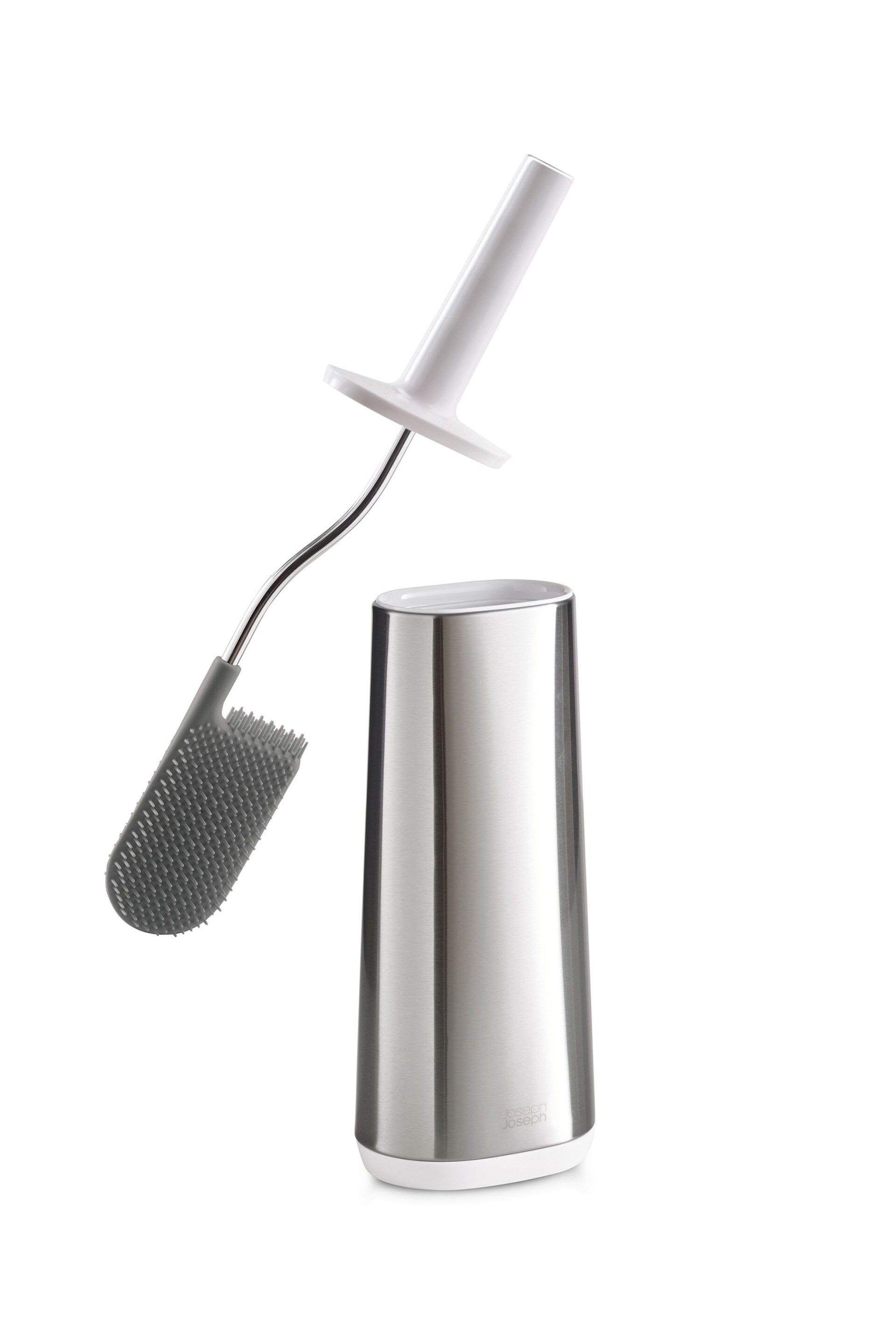 Joseph® Joseph Silver (Metal) Flex Steel Toilet Brush - Image 2 of 3