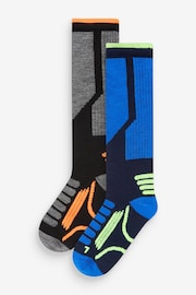 Black Ski Socks 2 Pack - Image 1 of 3