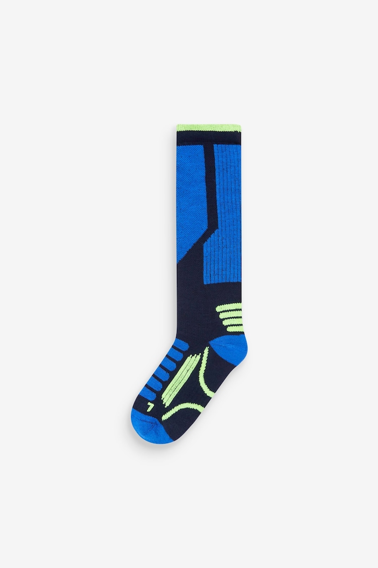 Black Ski Socks 2 Pack - Image 2 of 3