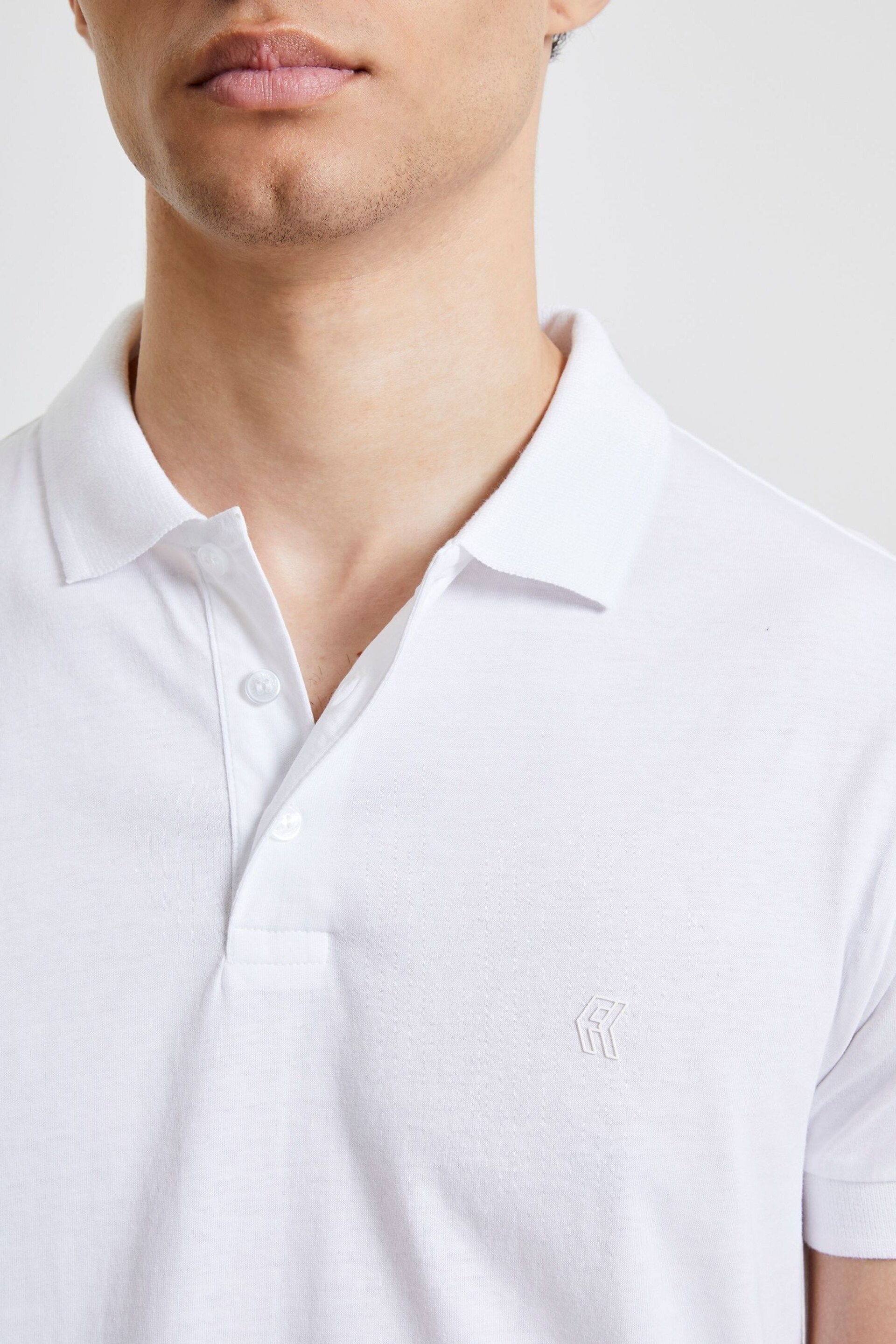 French Connection Signature Polo Shirt - Image 4 of 4