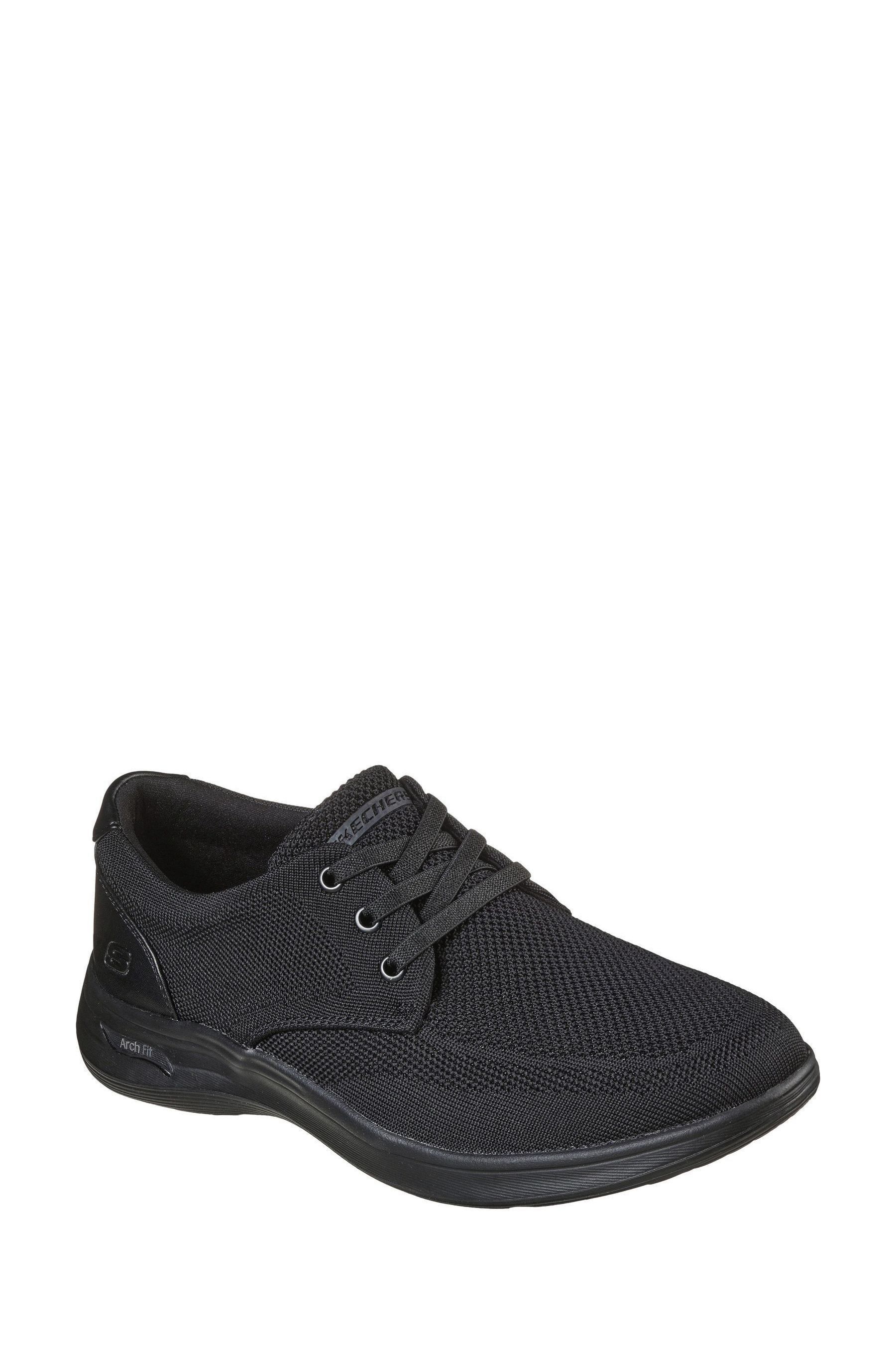 Skechers dress knit mens deals