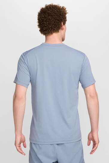 Nike Blue Dri-FIT UV Hyverse Training T-Shirt