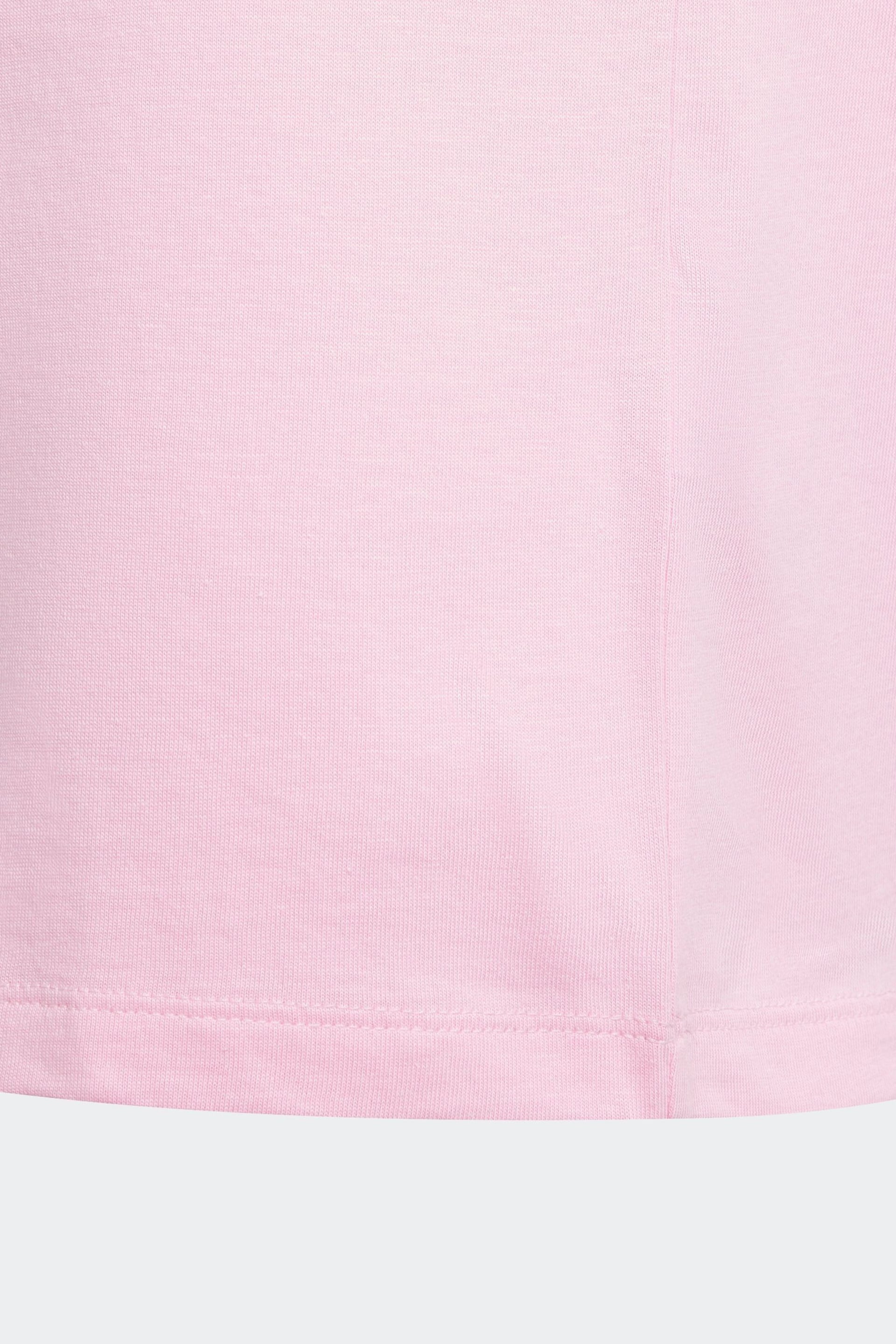 adidas Originals Light Pink Adicolor T-Shirt - Image 5 of 5