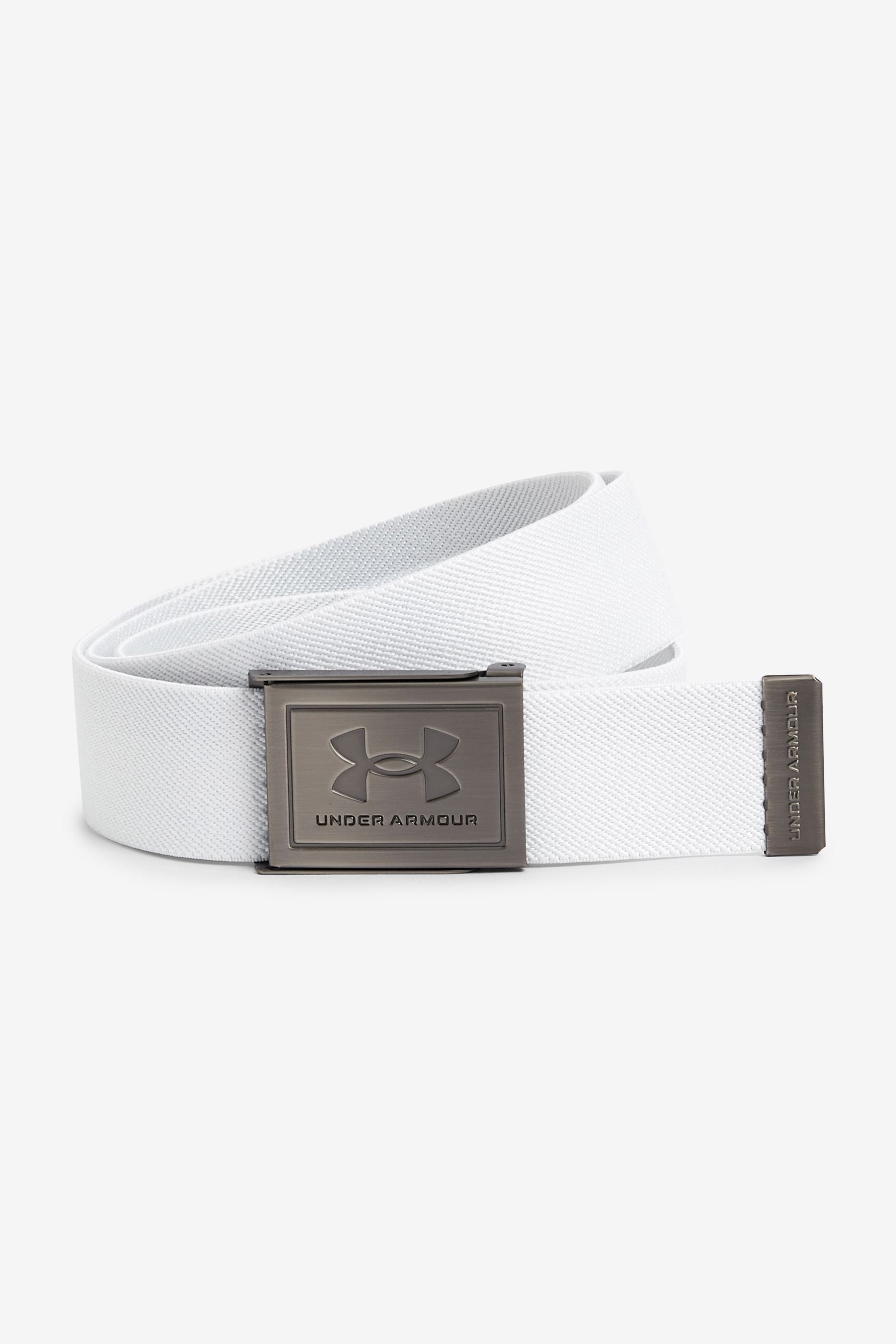 Under Armour White Silver Under Armour M Stretch Webb Belt