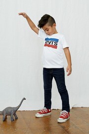 Levi's® White Sports Kids Logo T-Shirt - Image 1 of 3