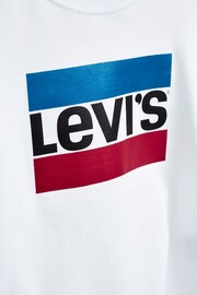 Levi's® White Sports Kids Logo T-Shirt - Image 3 of 3
