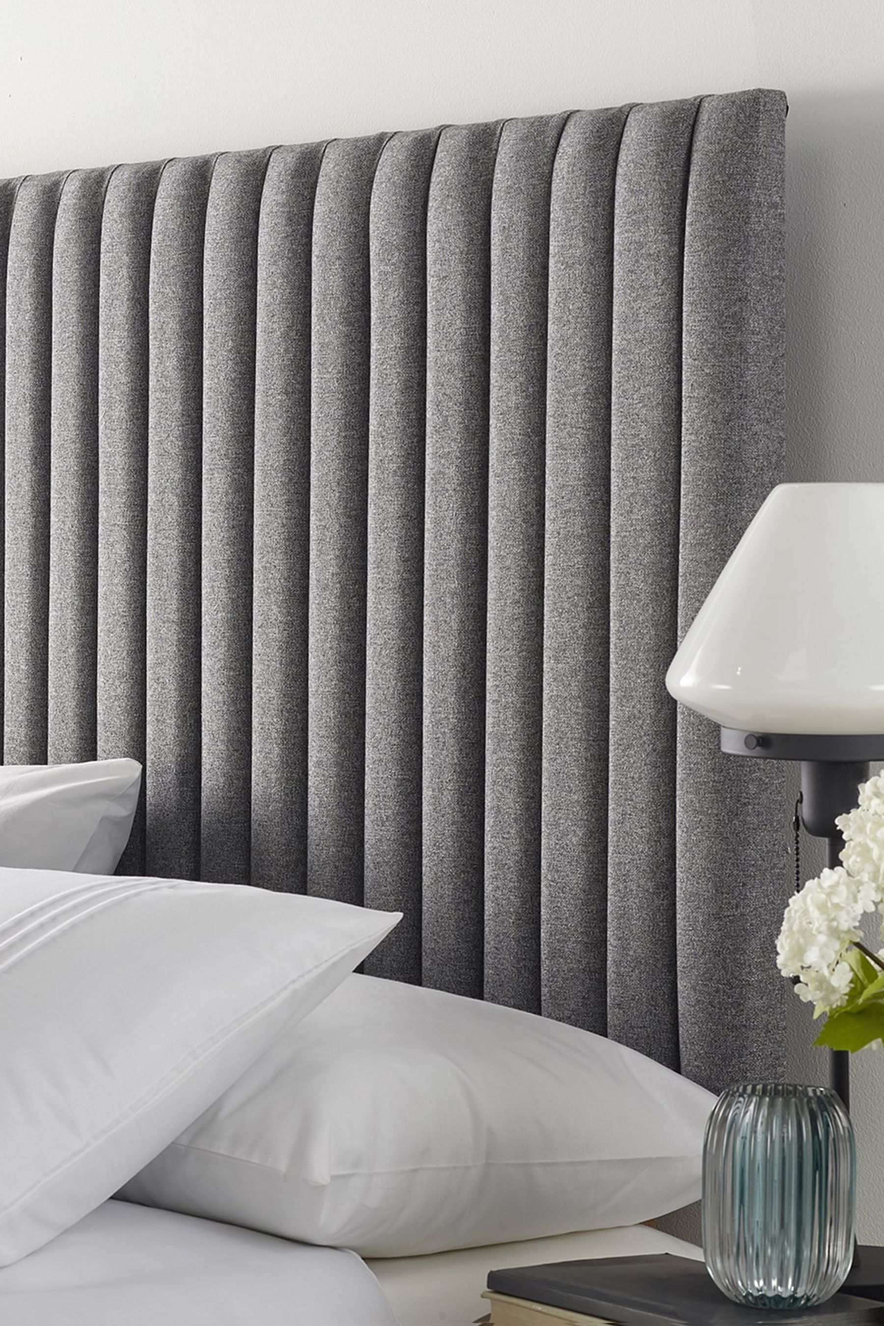Next on sale grey headboard