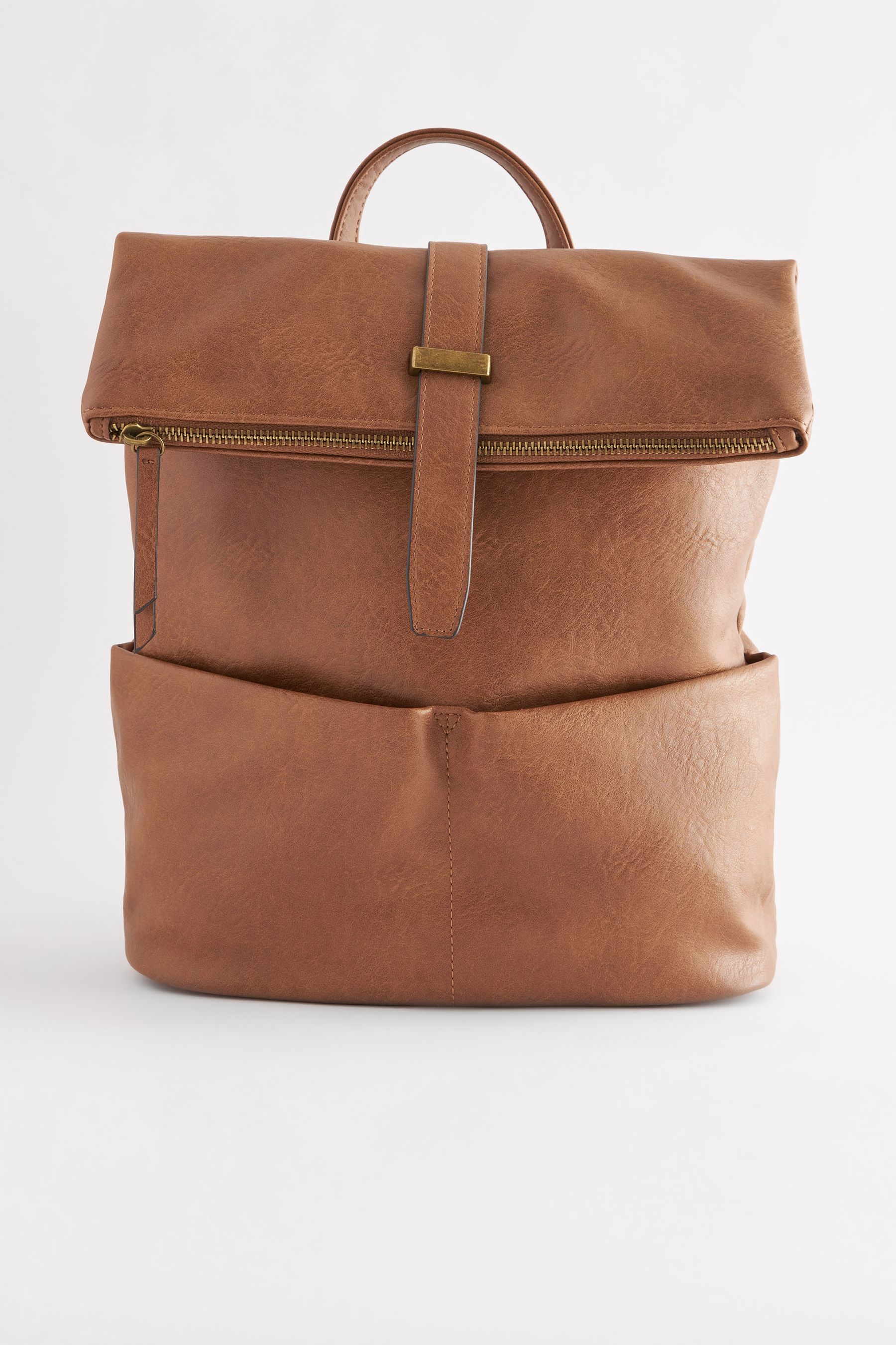 Buy Tan Brown Casual Flap Backpack from the Next UK online shop
