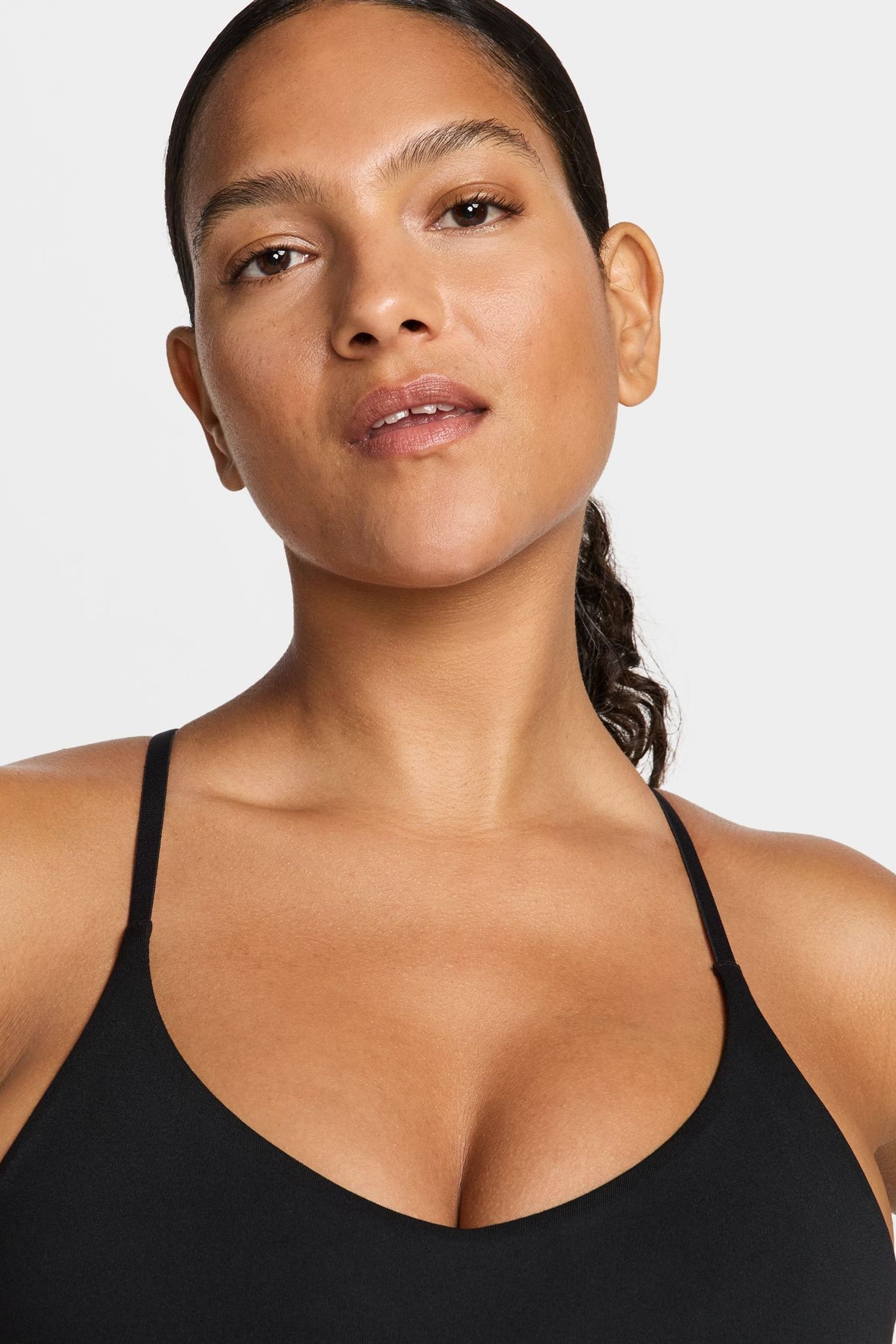Nike black indy sports bra sale