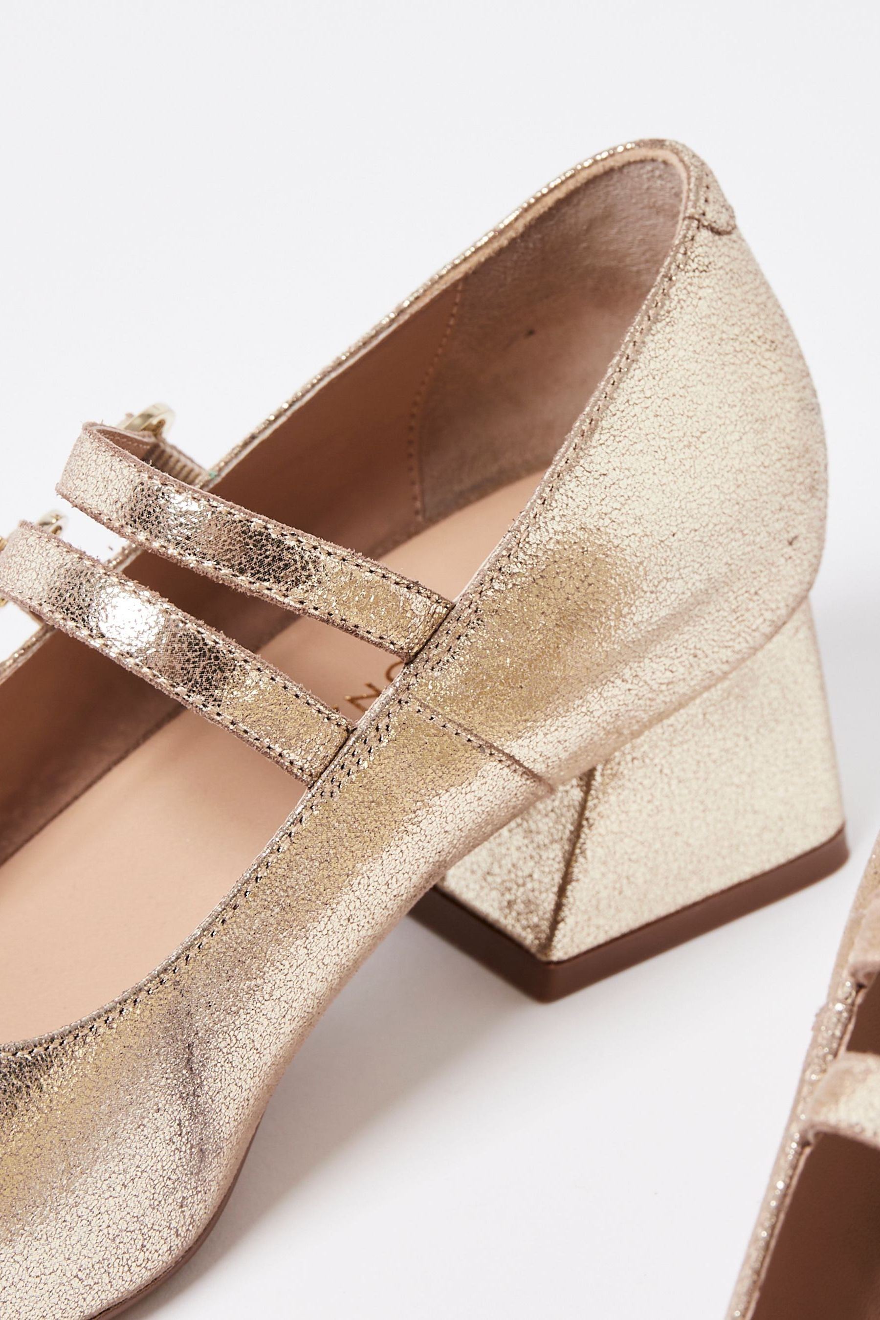 Rose gold mary jane shoes store