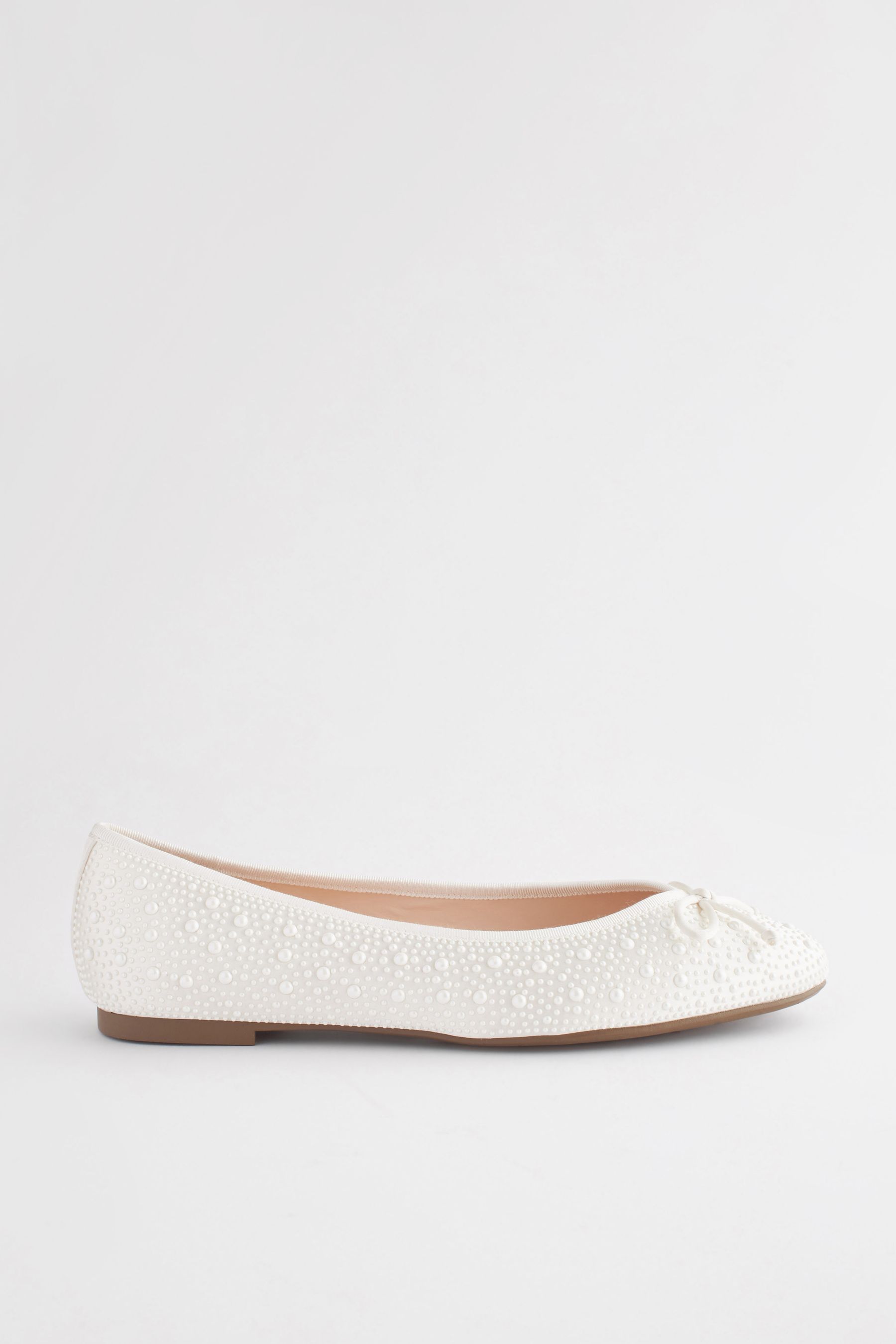 Plain ivory wedding shoes store
