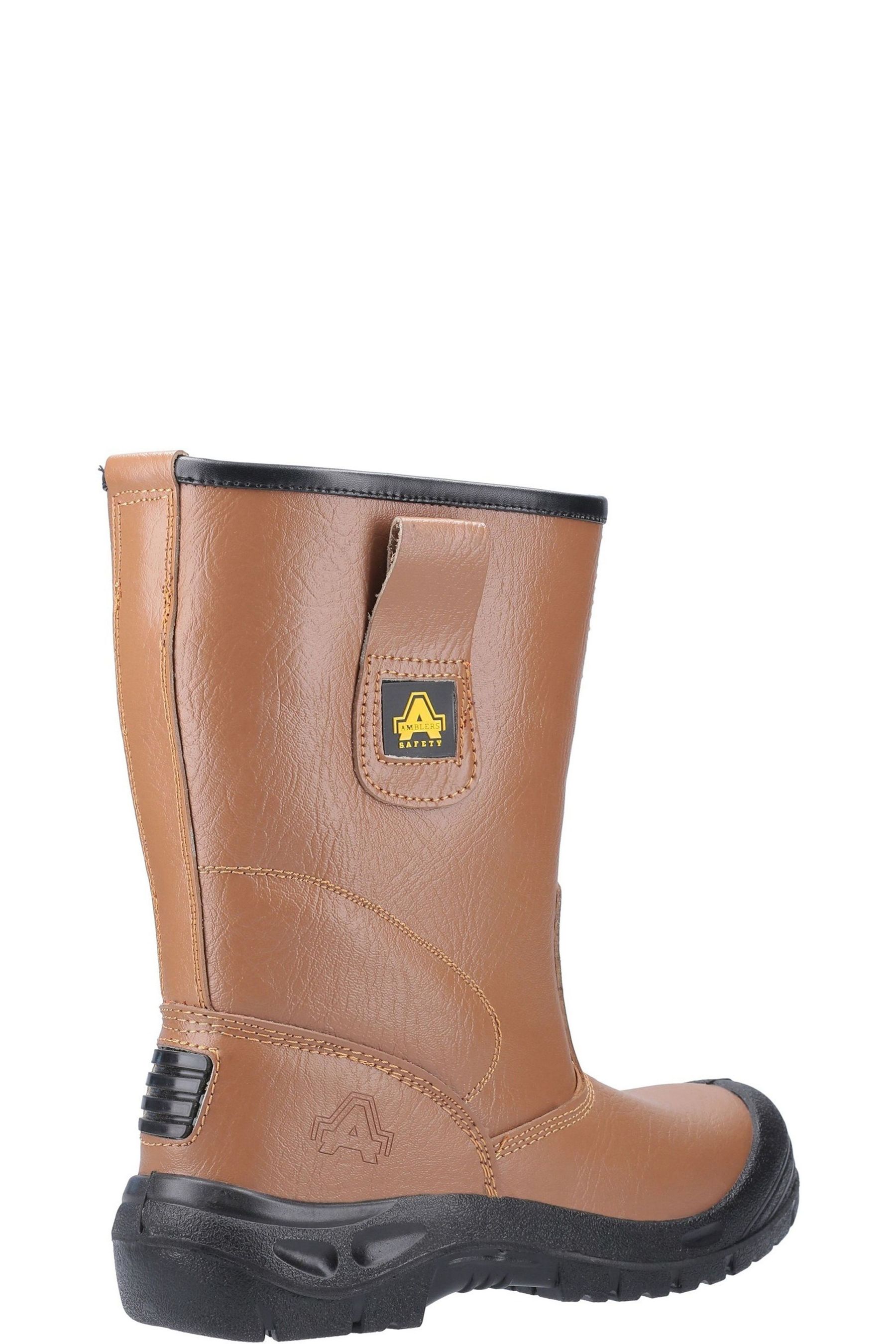 Buy Amblers Safety Tan Brown FS142 Water Resistant Pull On Safety