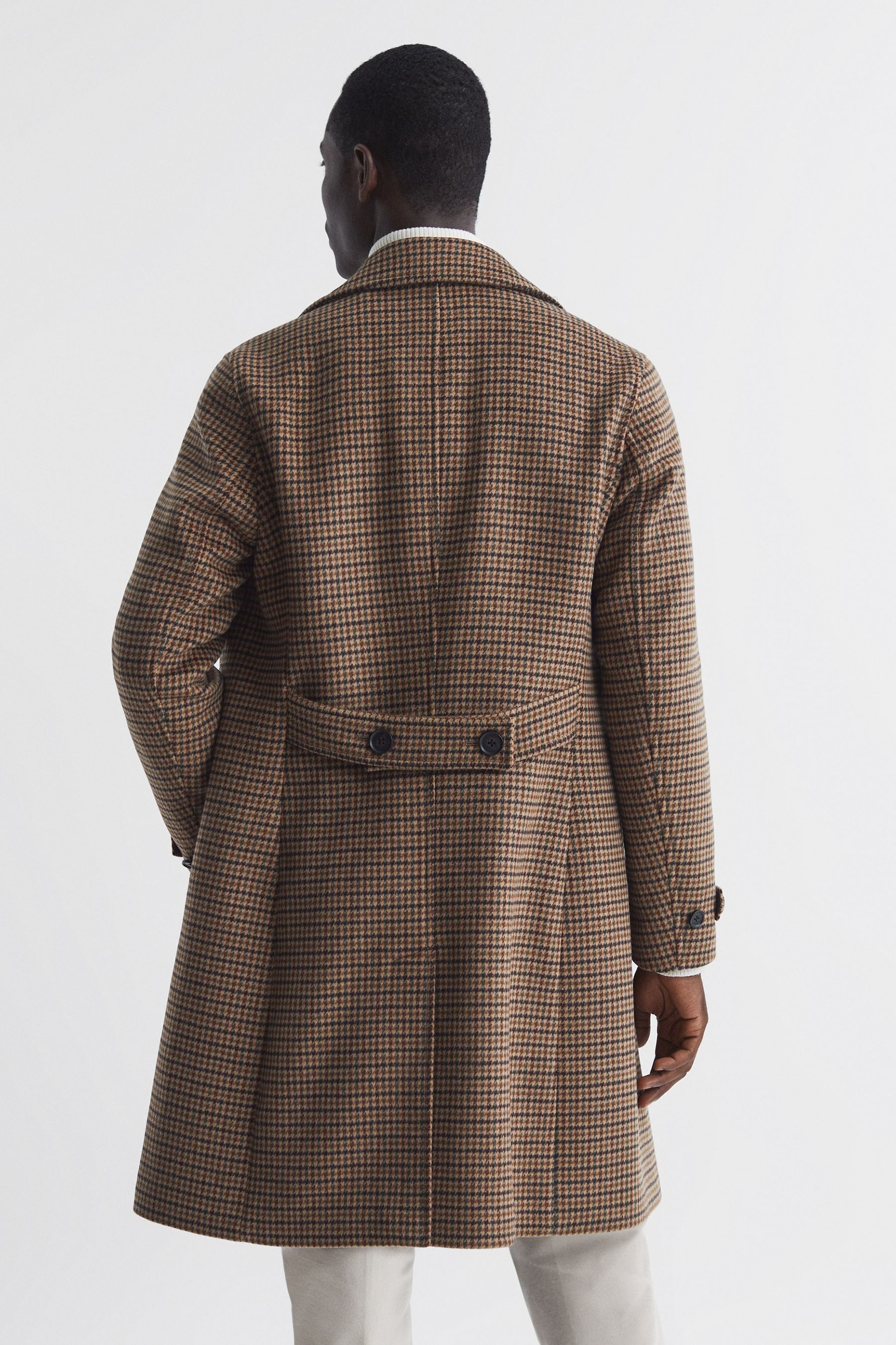 Dogtooth overcoat shop