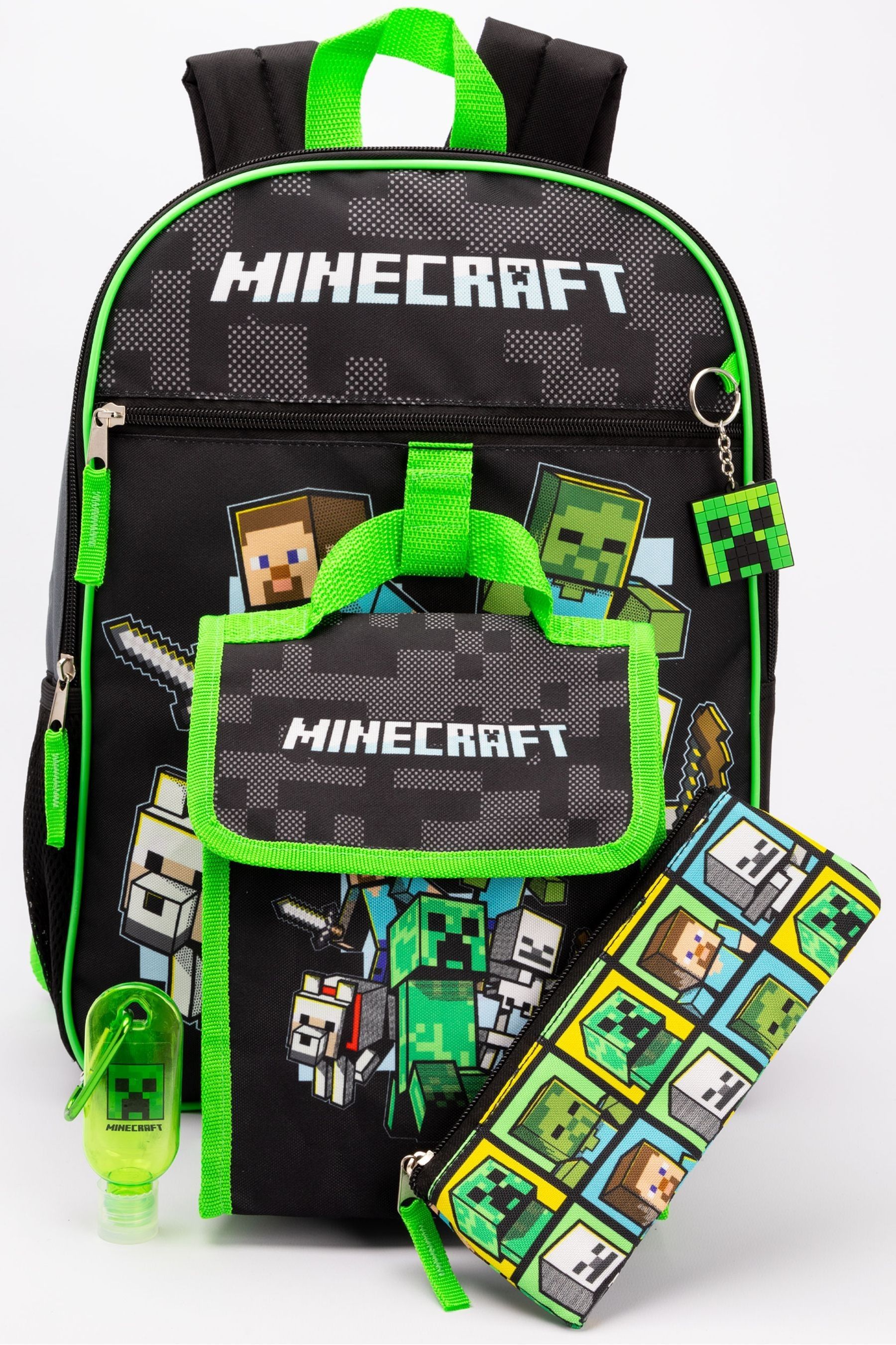 Buy Vanilla Underground Black Minecraft Backpack Set from Next South Africa
