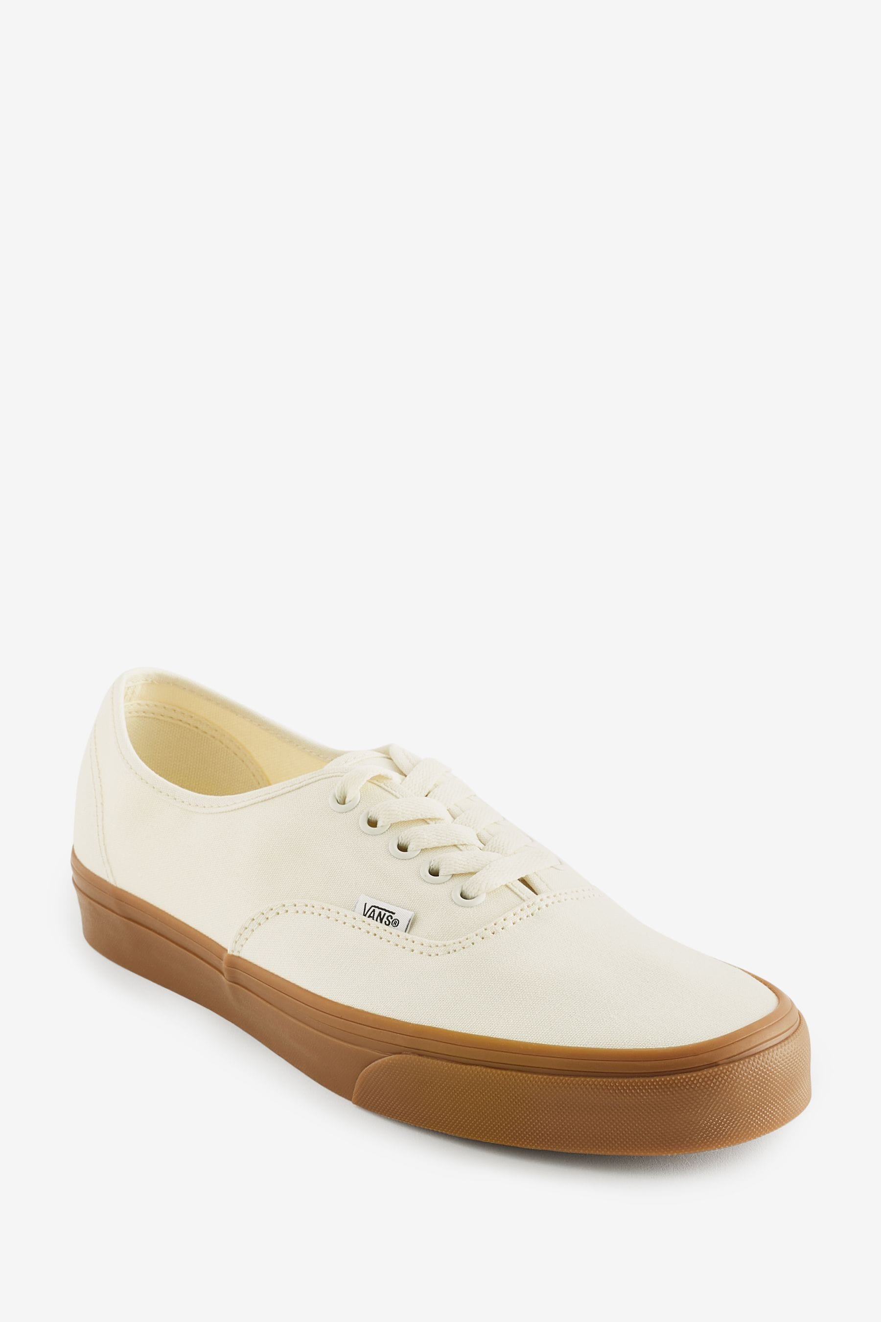Buy Vans Mens Authentic Gum Sole Trainers from Next Luxembourg