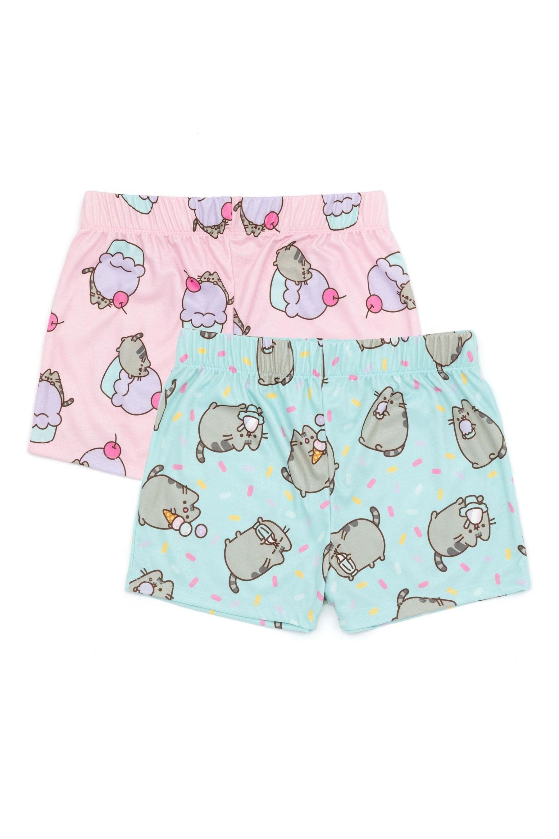 Vanilla Underground Pink Girls Pusheen Pyjamas 2 Pack