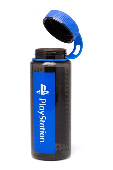 Vanilla Underground Black Playstation Gaming Water Bottle