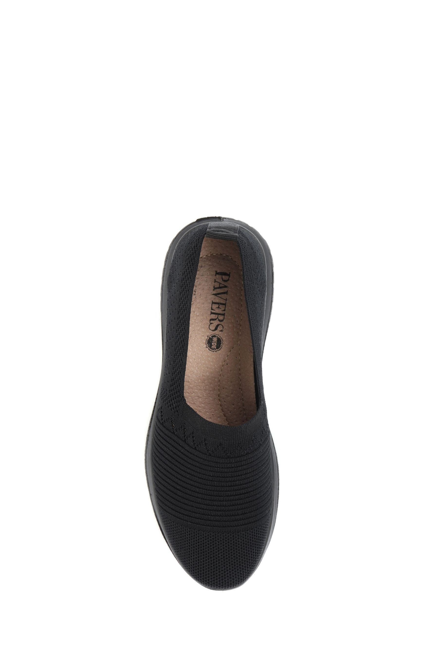 Ladies black lightweight trainers deals