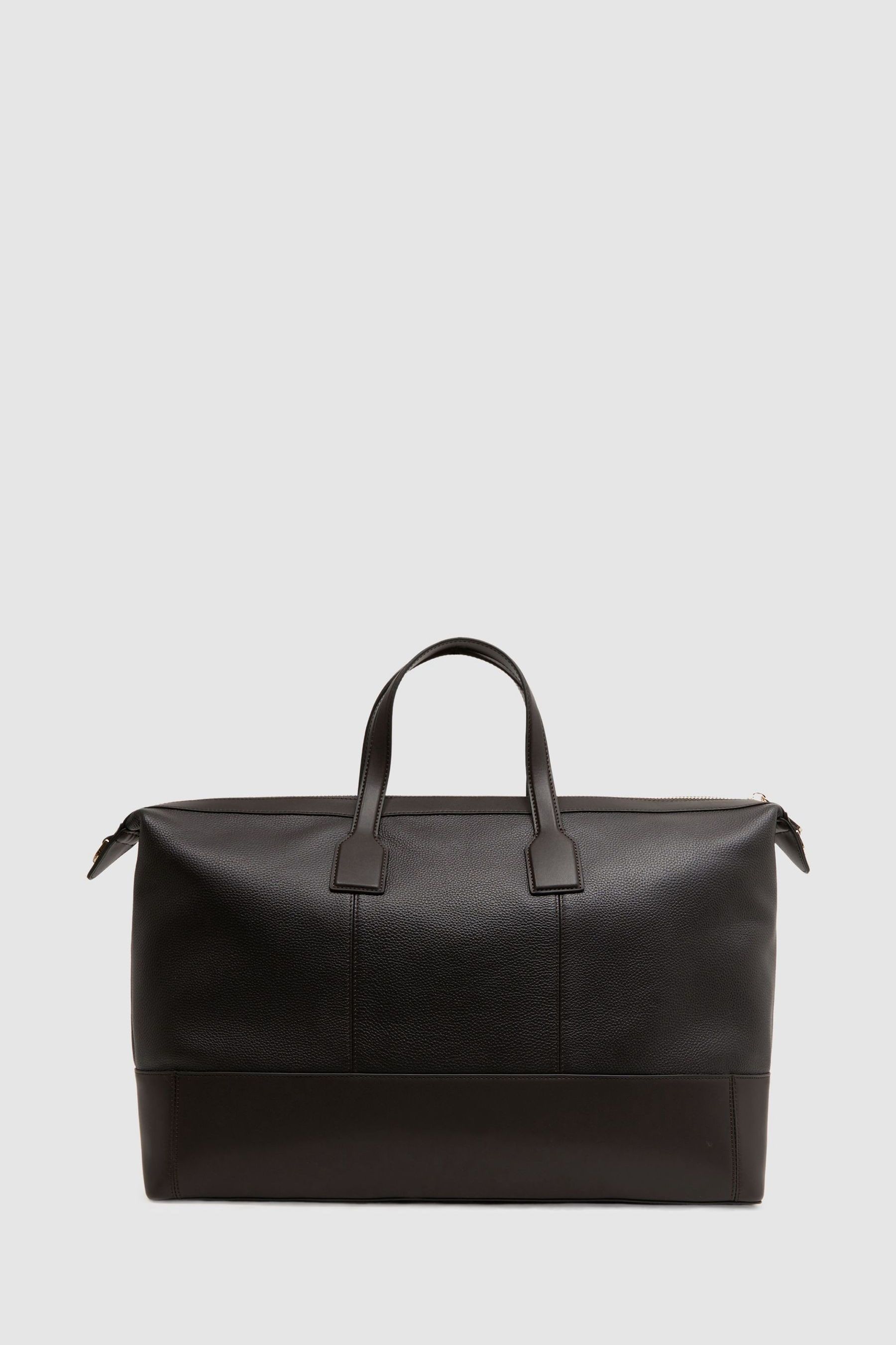 Buy Reiss Chocolate Carter Leather Holdall from Next Denmark
