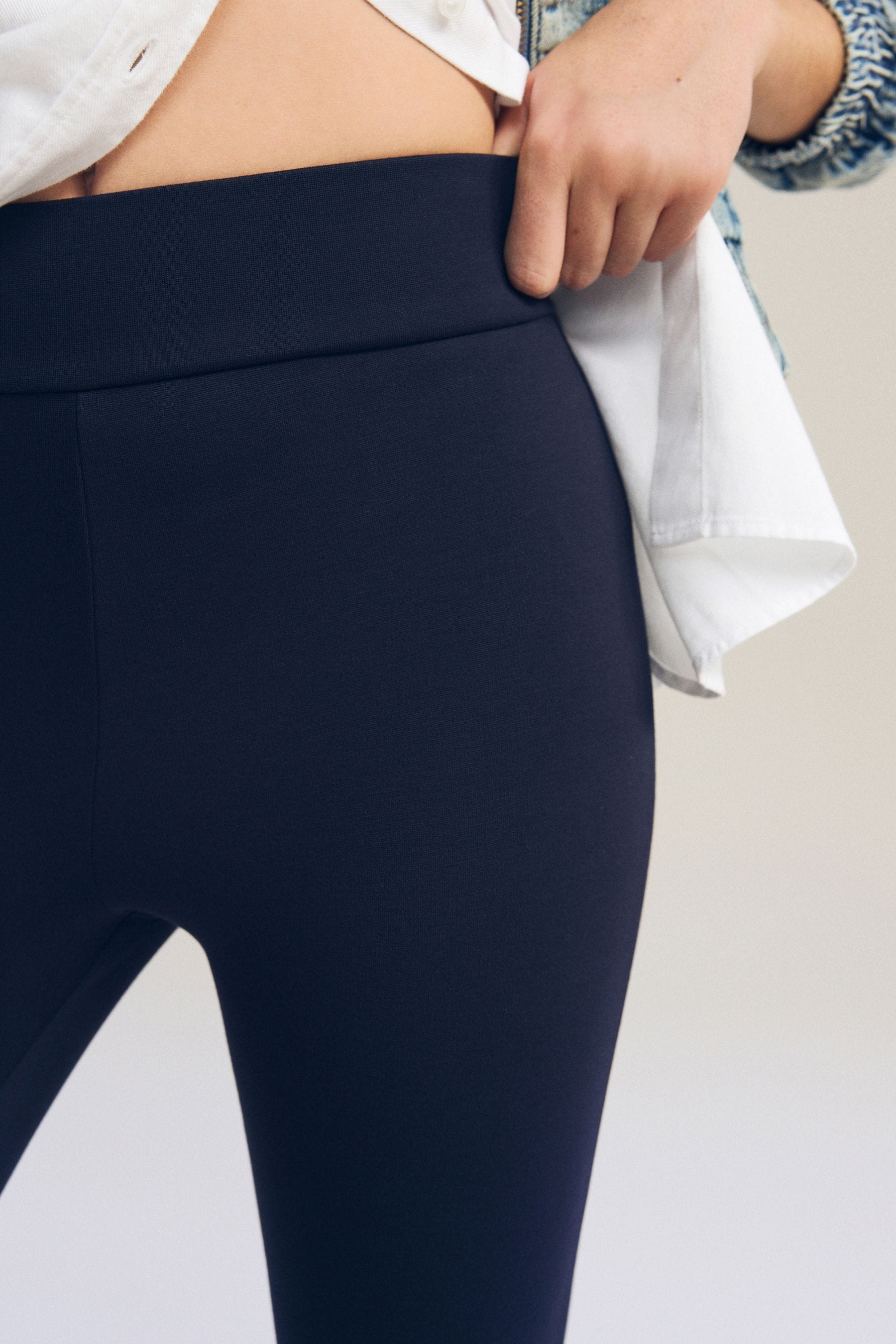 Buy Navy Ponte Legging from the Next UK online shop