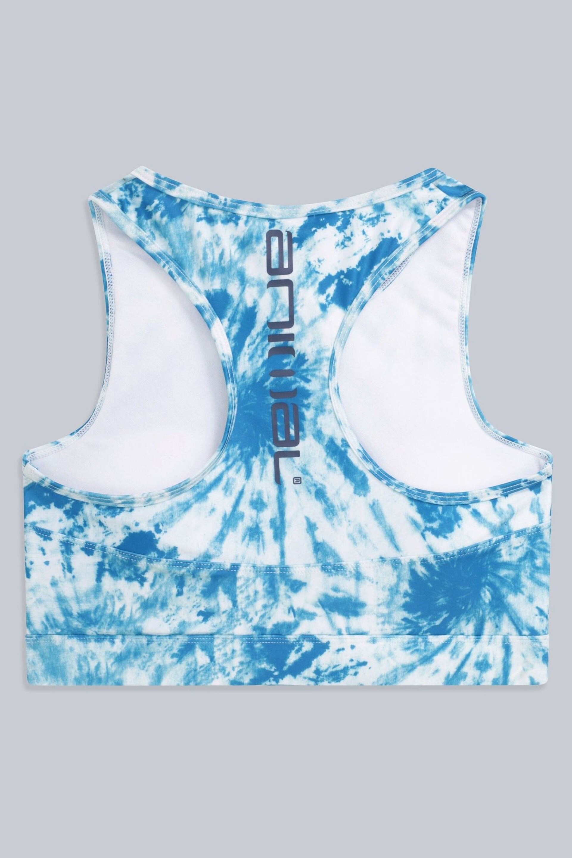 Animal Womens Blue Crest Recycled Printed Bikini - Image 6 of 8
