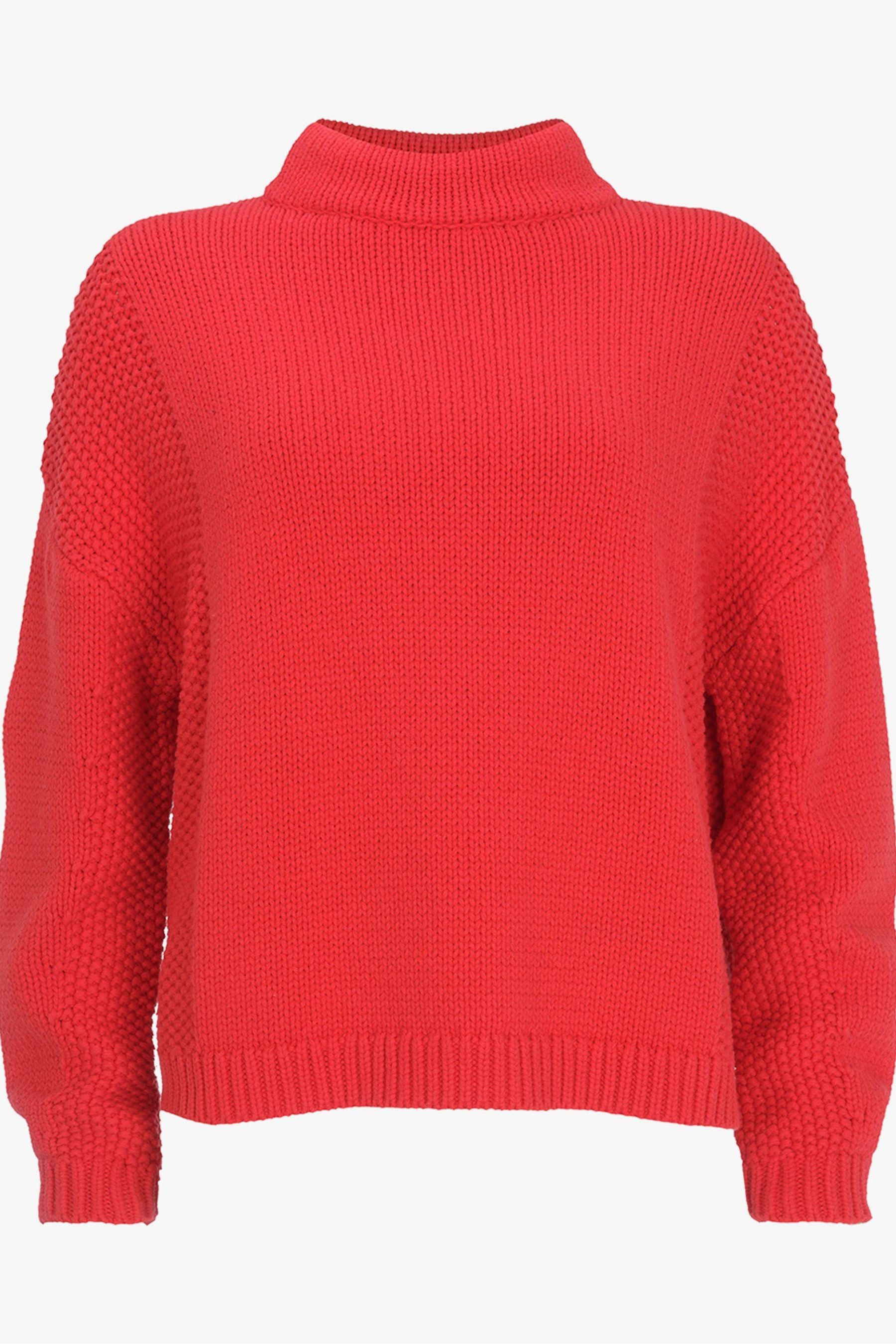 Mint velvet red jumper deals